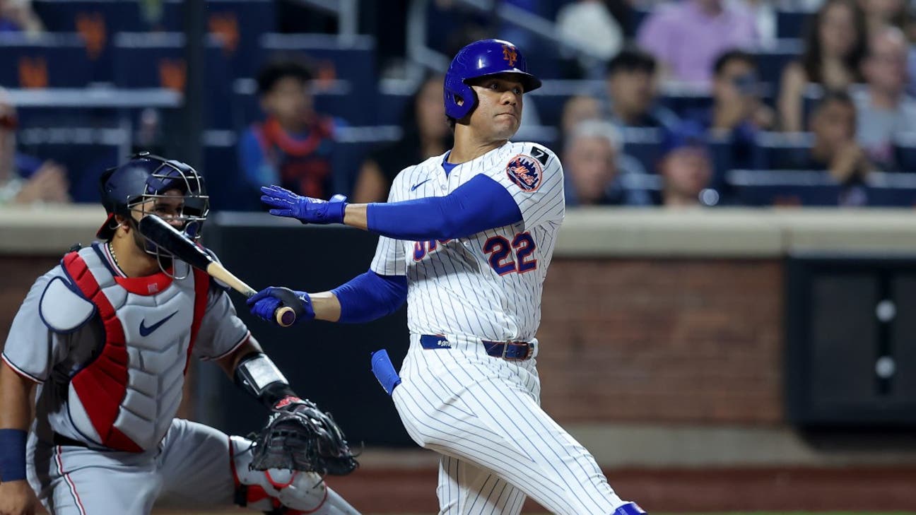 Juan Soto brilla con bate y guante en victoria clave de los Mets Juan Soto brilla con bate y guante en victoria clave de los Mets