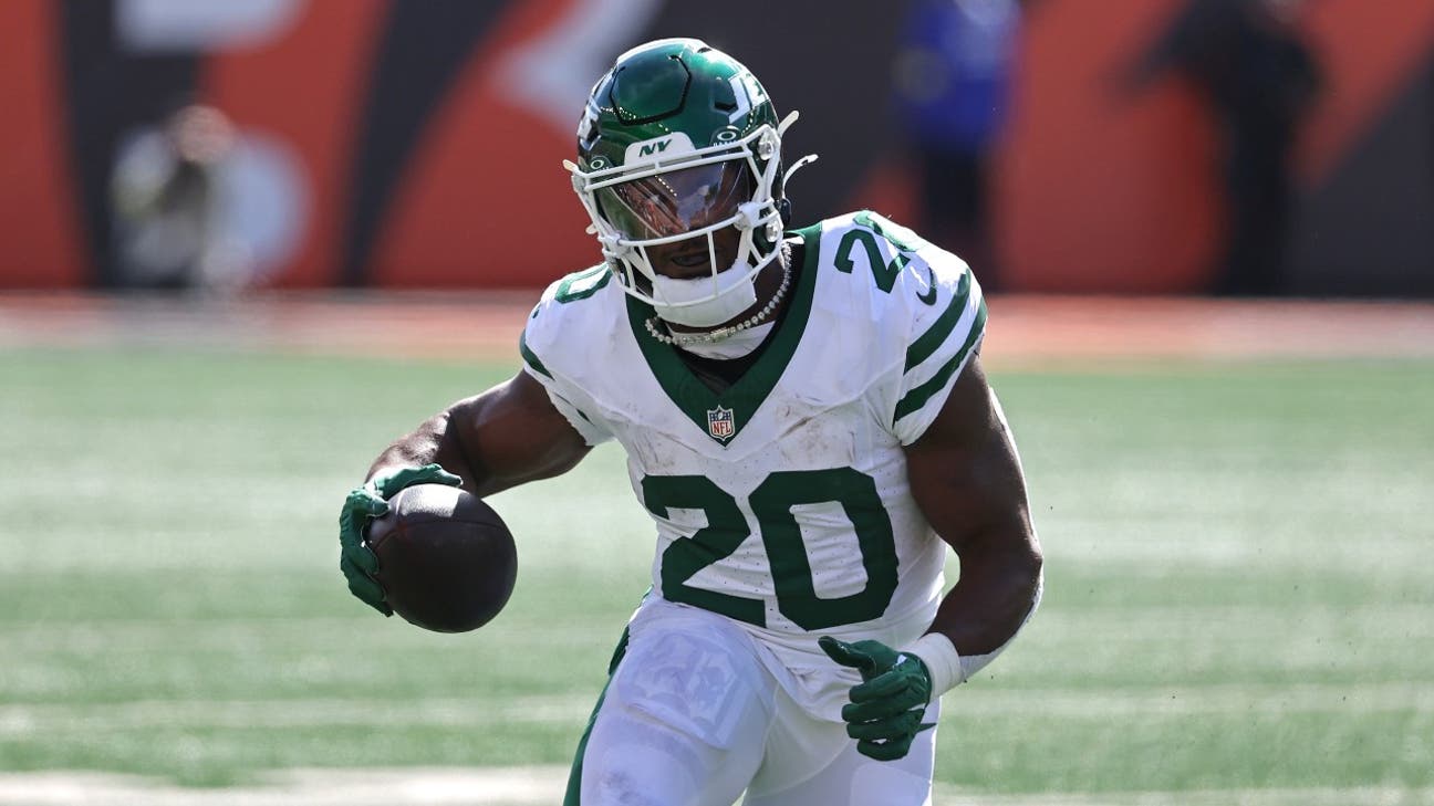 Jets GM Darren Mougey discusses decision to keep Breece Hall at NFL trade deadline