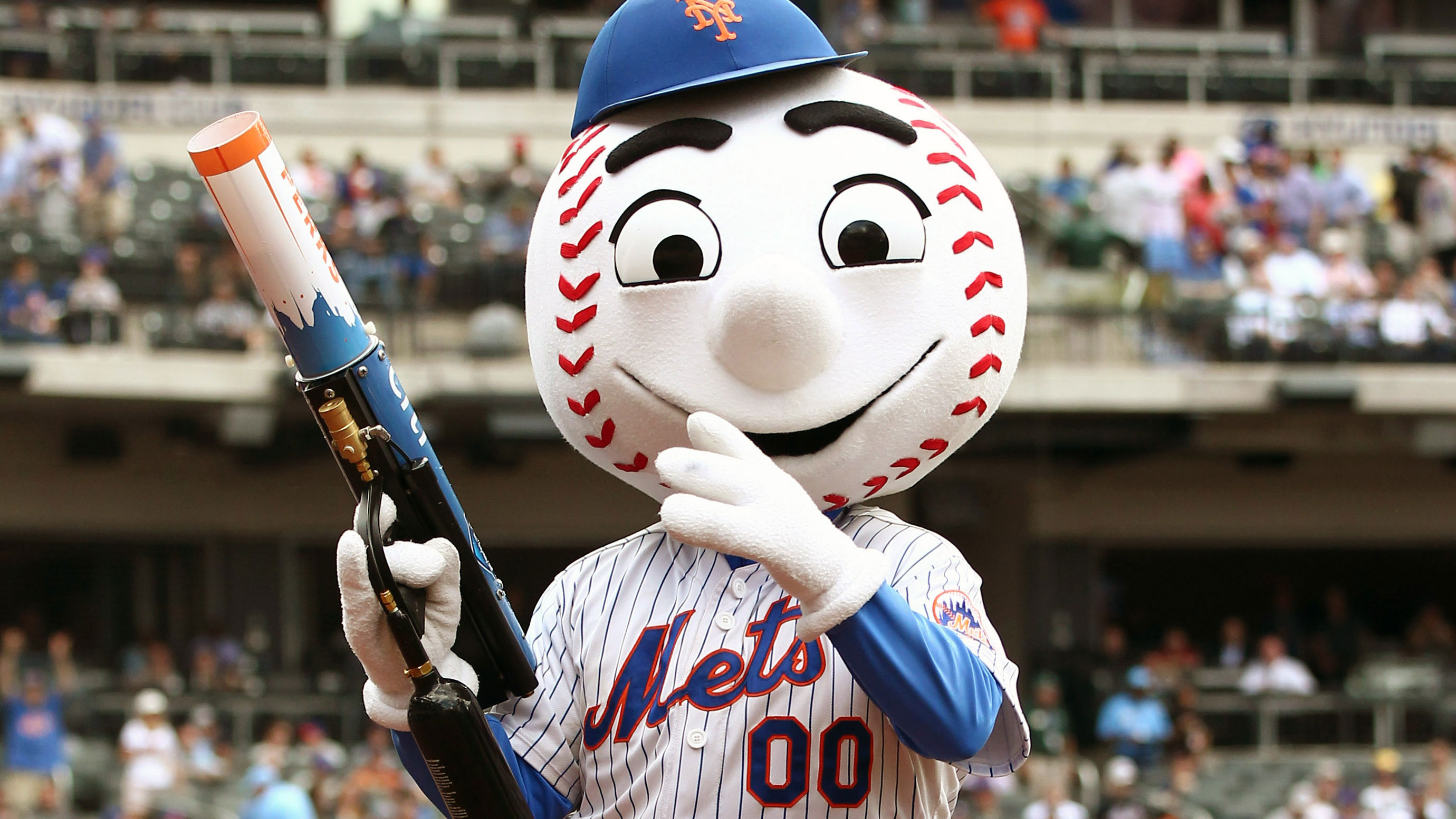 New York Mets' Taijuan Walker picks number 99 as mascot Mr. Met