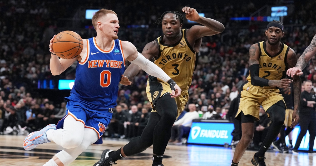 Knicks 119, Raptors 106: Scenes from DiVincenzo making another