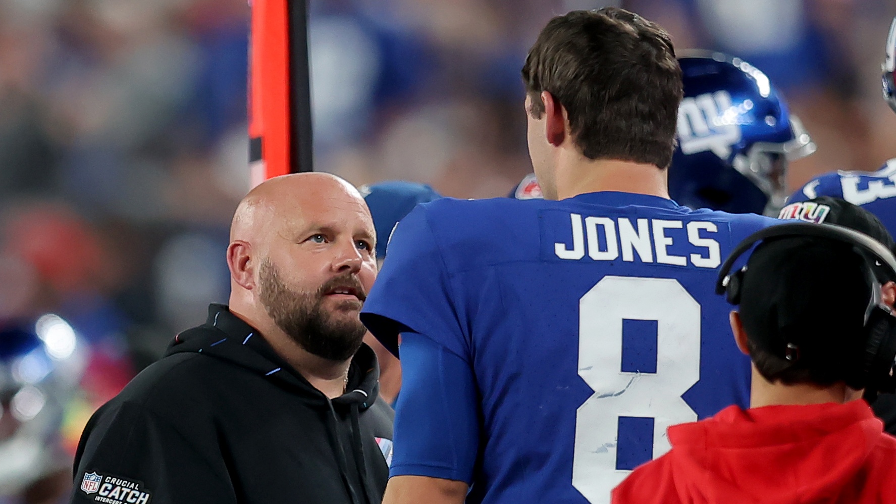 Brian Daboll backs Daniel Jones as 'the guy' for Giants, but hints