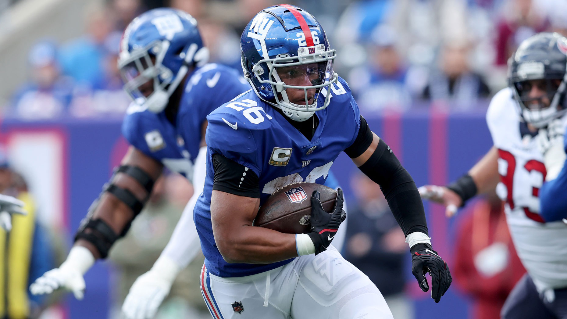 Giants Takeaways From Sunday's 24-16 Win Over Texans, Including Saquon ...