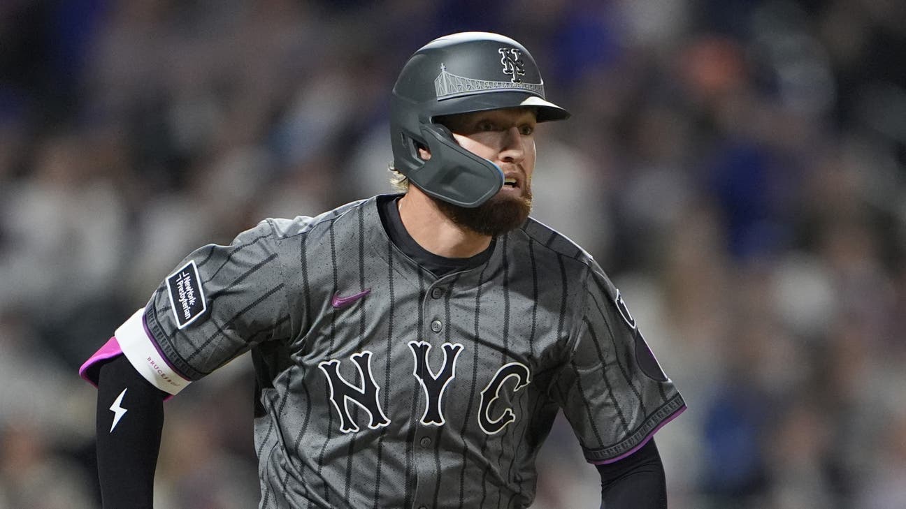 Carlos Mendoza: Mets will see if Brandon Nimmo is available off bench for Sunday's game against Dodgers