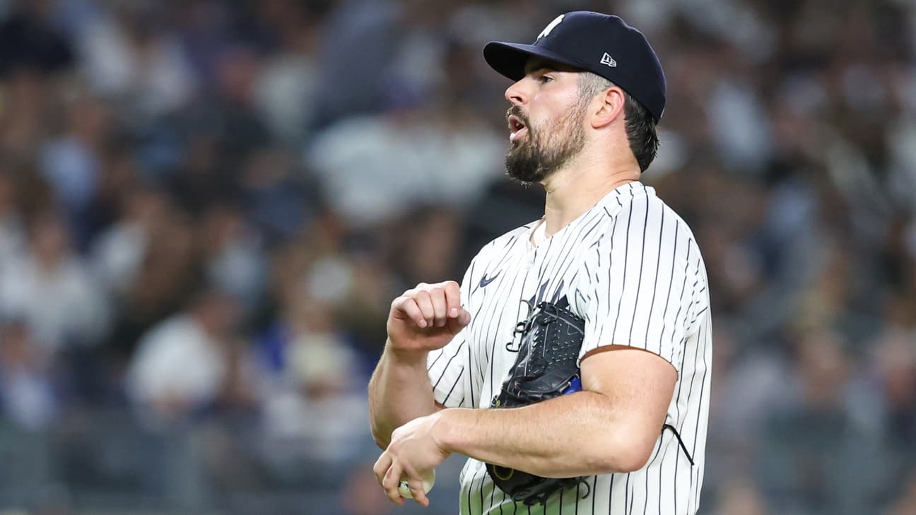 O vilão de Carlos Rodón é uma nota de rodapé no emocionante jogo Alds 3 dos Yankees. O vilão de Carlos Rodón é uma nota de rodapé no emocionante jogo Alds 3 dos Yankees.