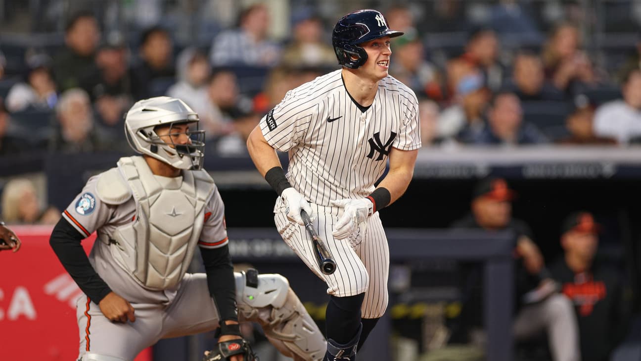 Yankees' Ben Rice named AL Player of the Week