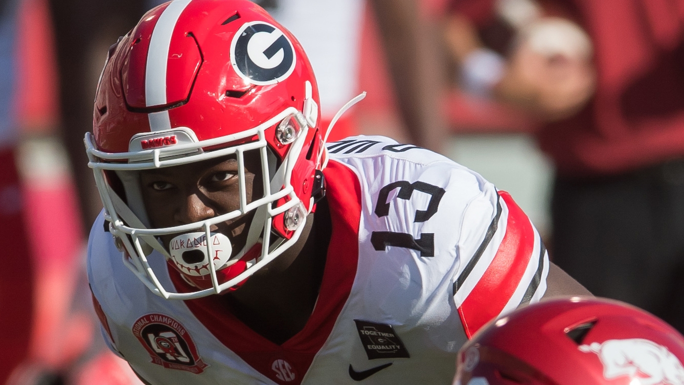 Giants Select Georgia EDGE Azeez Ojulari In Second Round Of 2021 NFL Draft