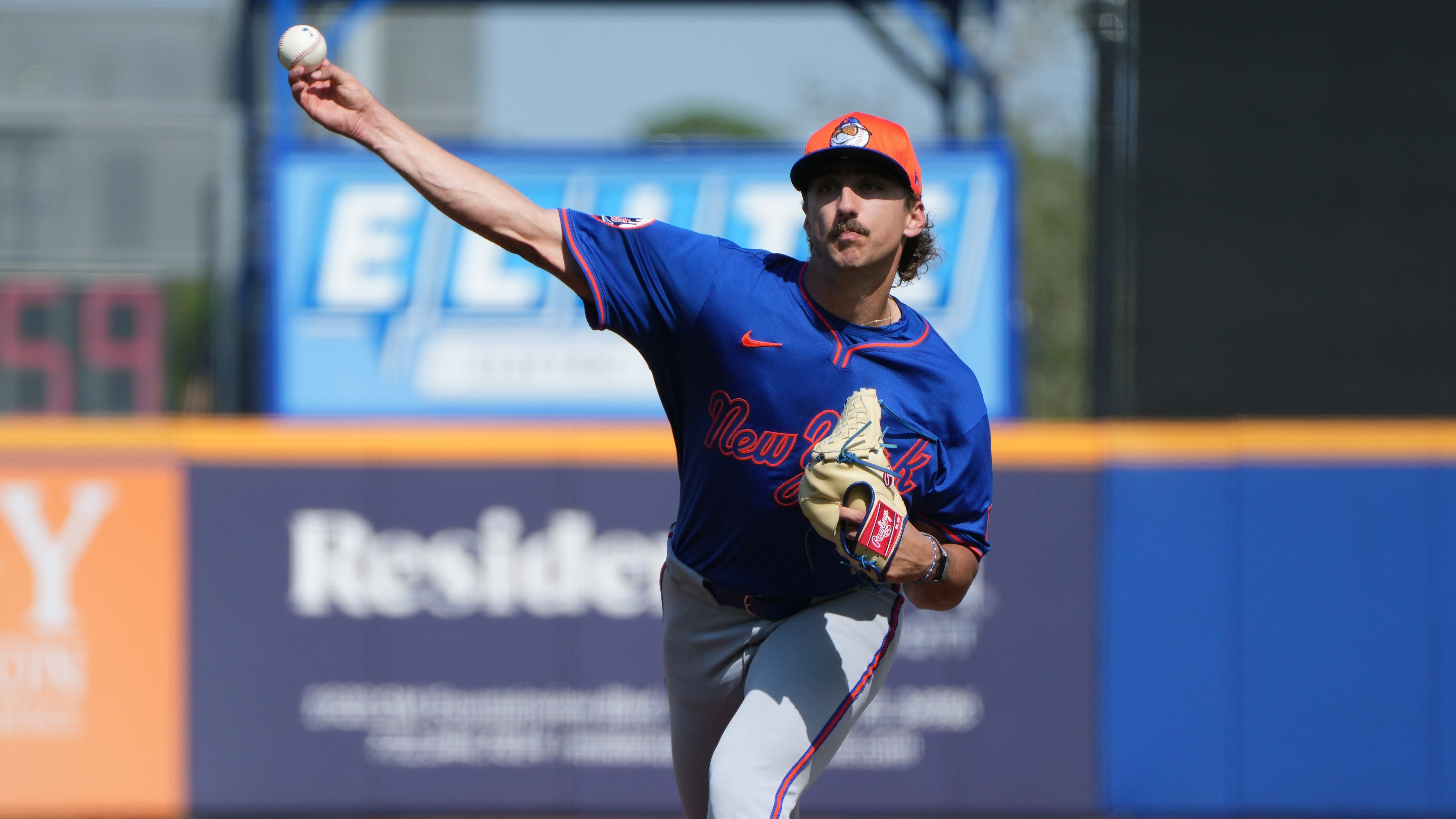 Mets top prospect Brandon Sproat makes 'positive first impression' with dominant spring debut