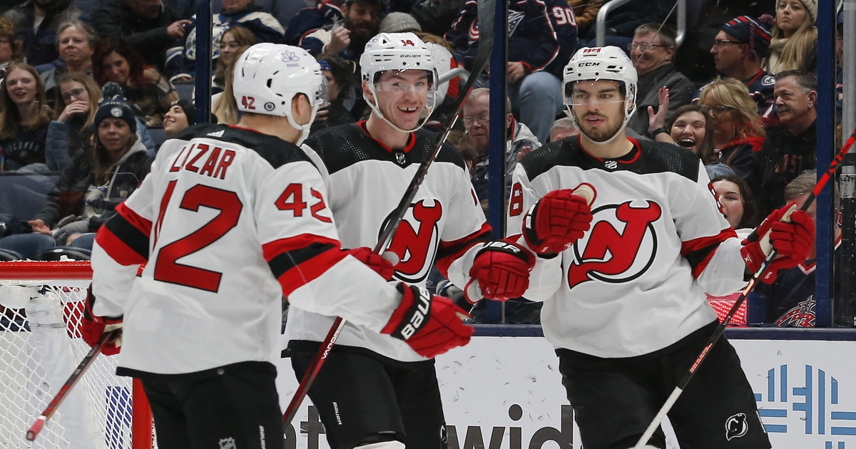 Devils beat Blue Jackets 4-1 after scoring four unanswered goals in ...