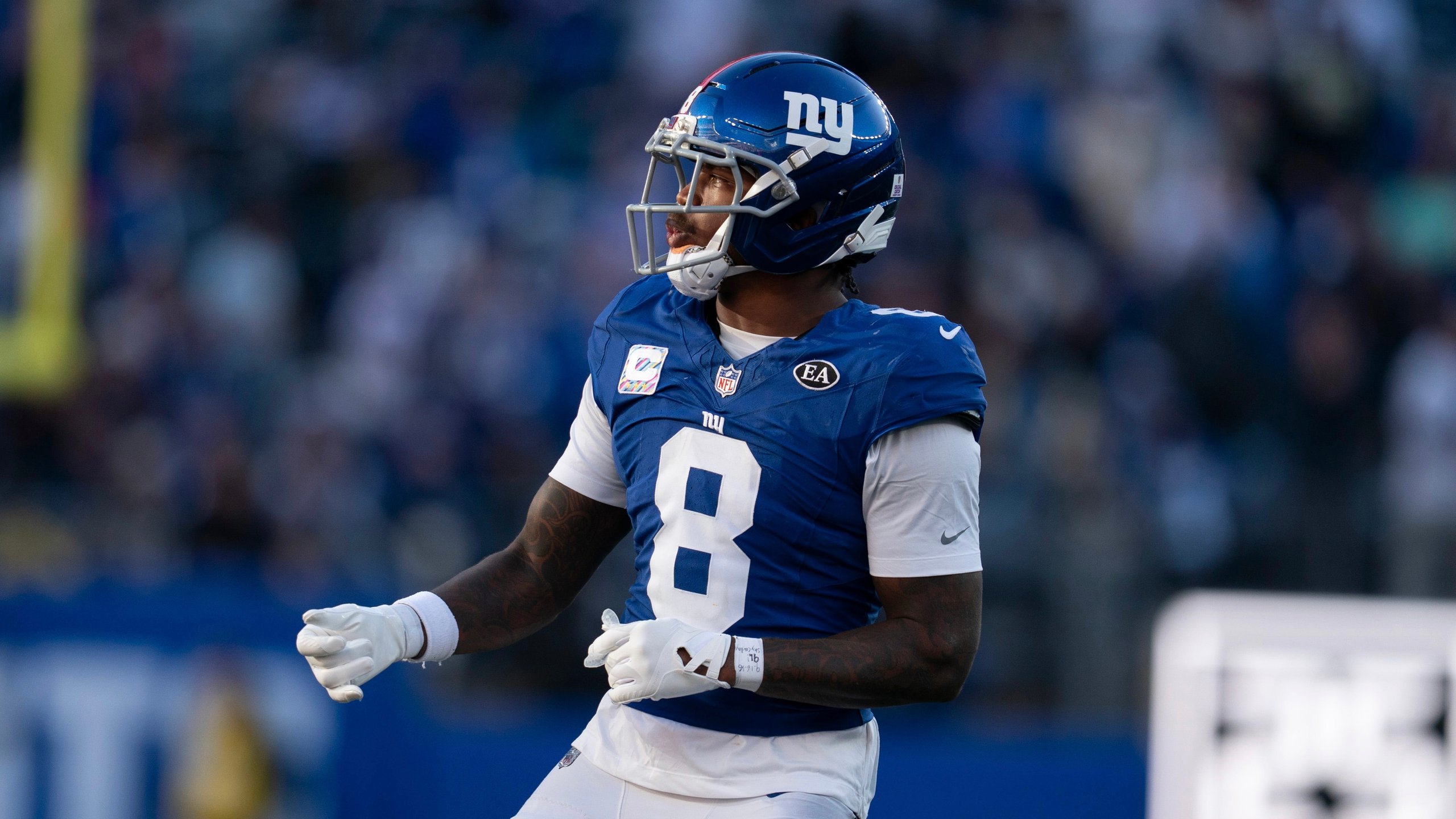 Giants’ Theo Johnson, Jevon Holland ruled out for Week 7 vs. Texans