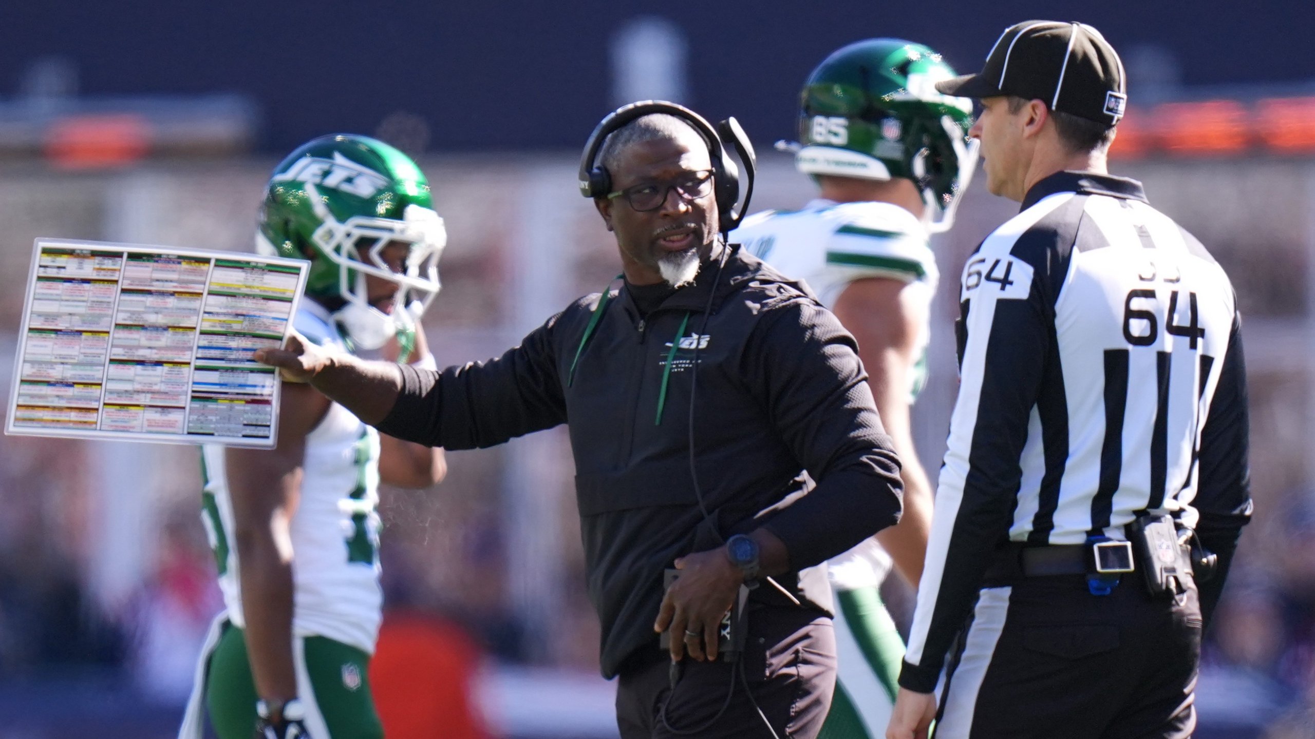 Jets’ Aaron Glenn among three NFL head coaches fined $250K for conduct toward officials: report