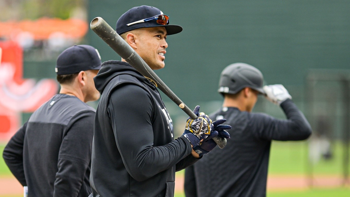 Yankees manager Aaron Boone says Giancarlo Stanton is healthy