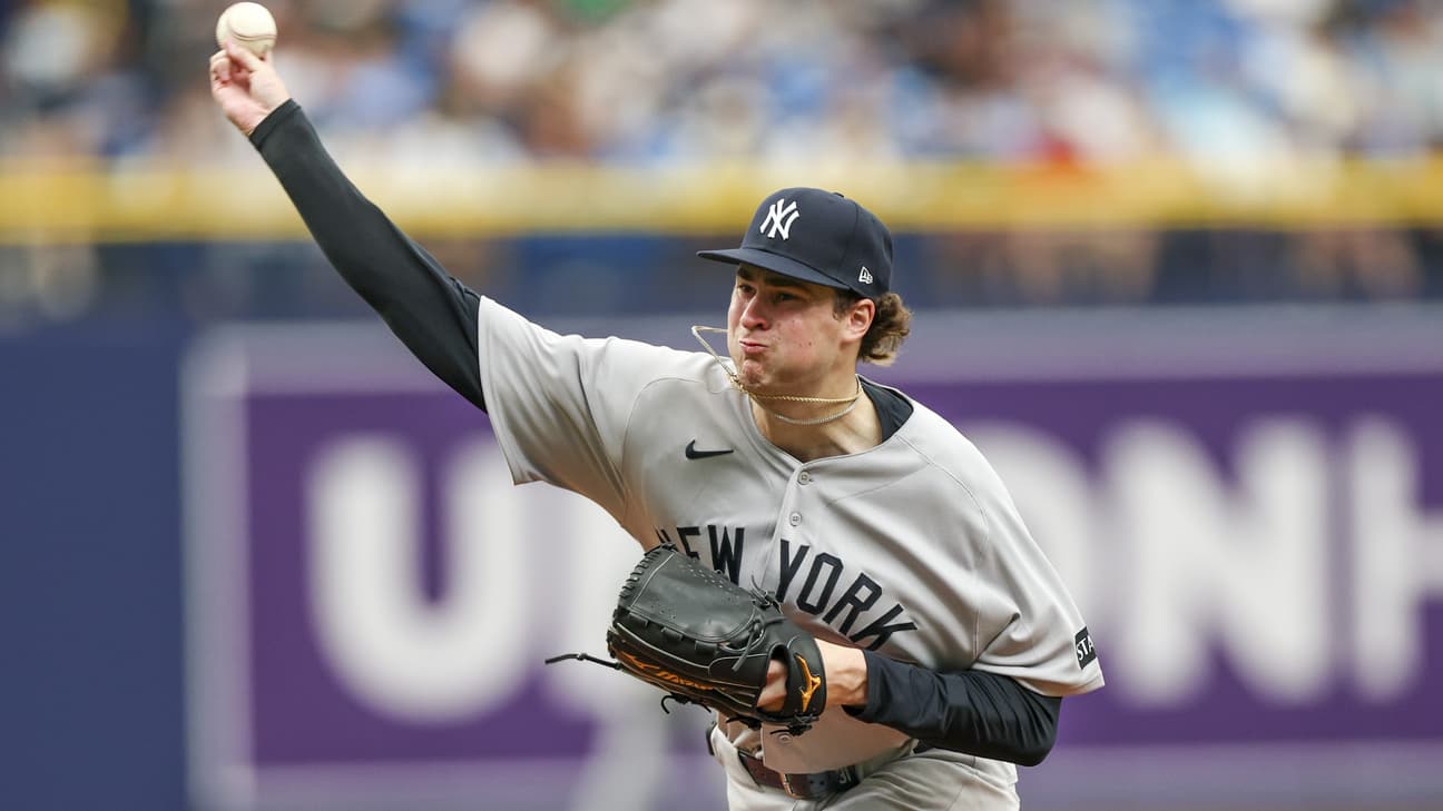 'It was personal': Cam Schlittler dominates as Yankees beat Rays, end slide
