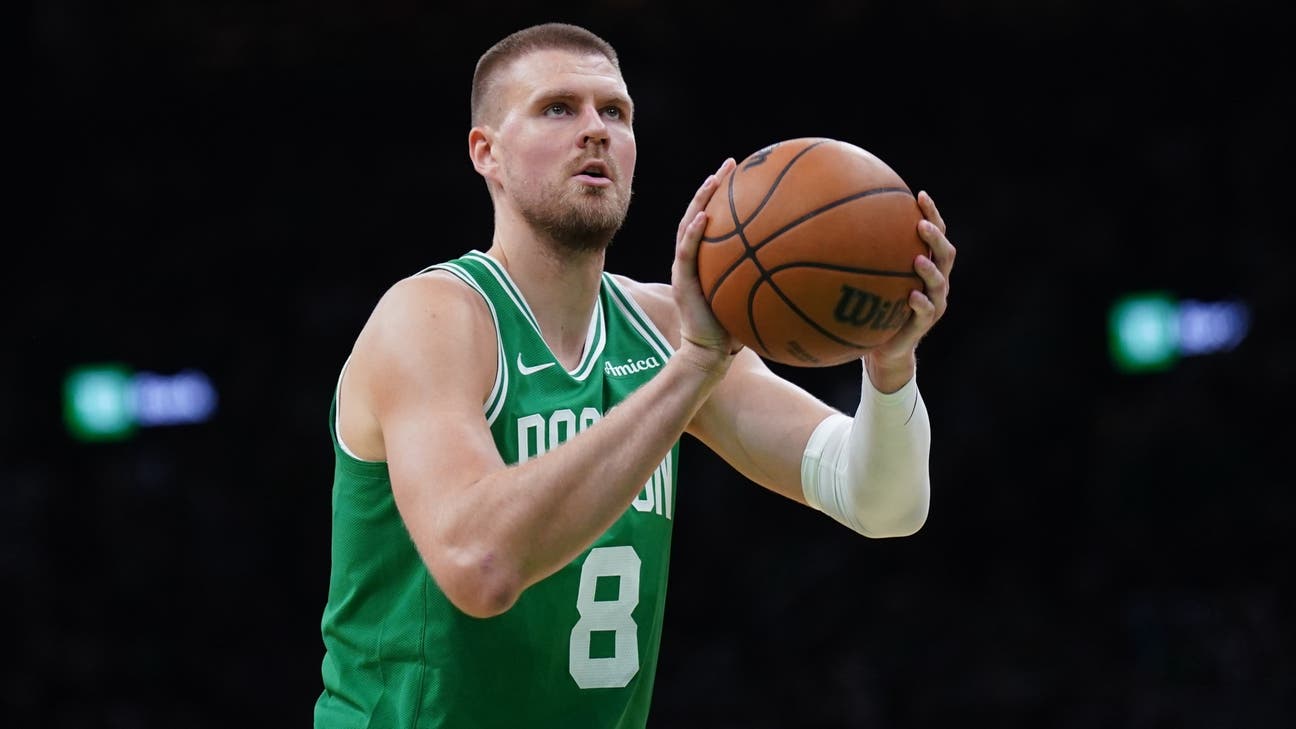 Kristaps Porzingis showers 'unbelievable' Knicks fans with praise after Celtics' Game 6 loss