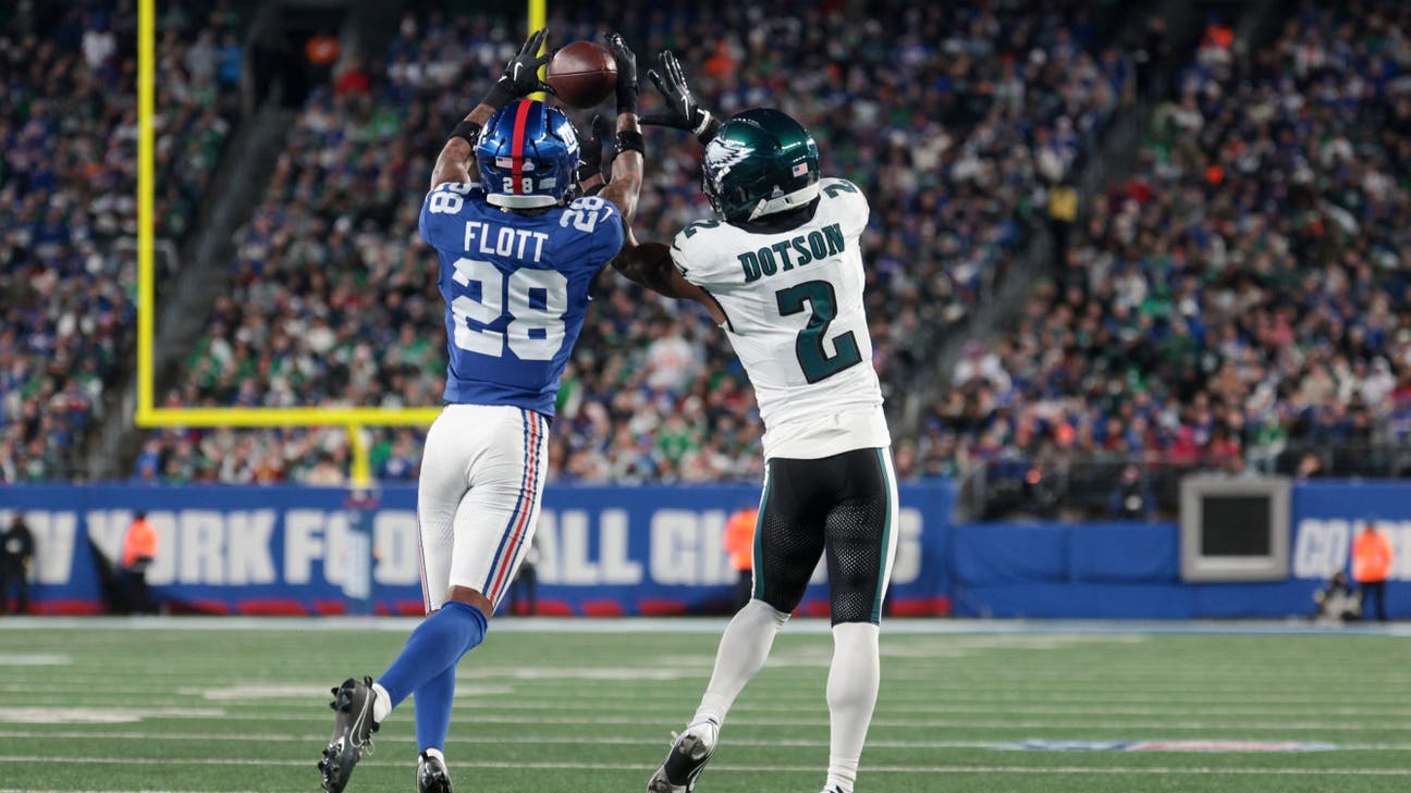 Cor'Dale Flott's Stellar Interception: A Game-Changer for the Giants