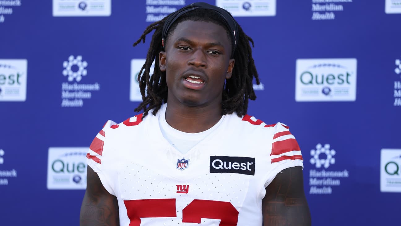 Giants rookie Arvell Reese's 'special' potential becoming impossible to ignore at training camp