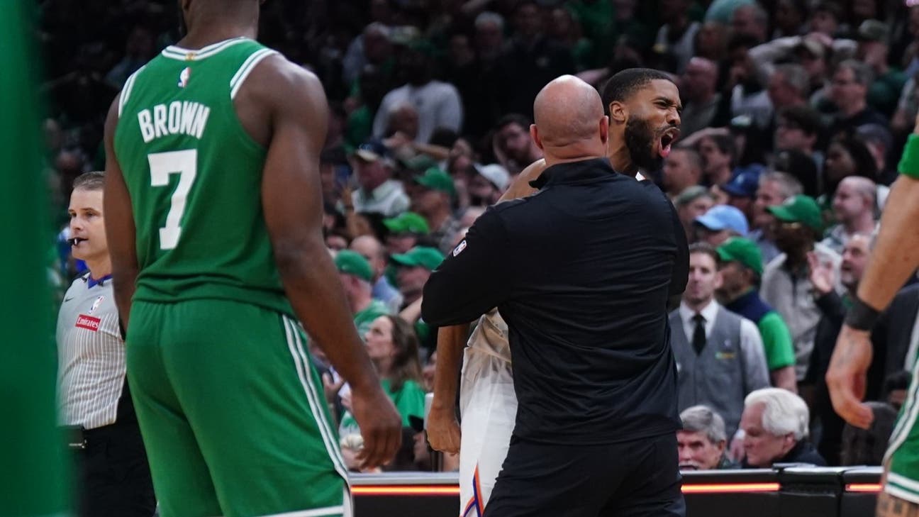 SEE IT: Knicks fans react to Game 2 comeback win over Celtics