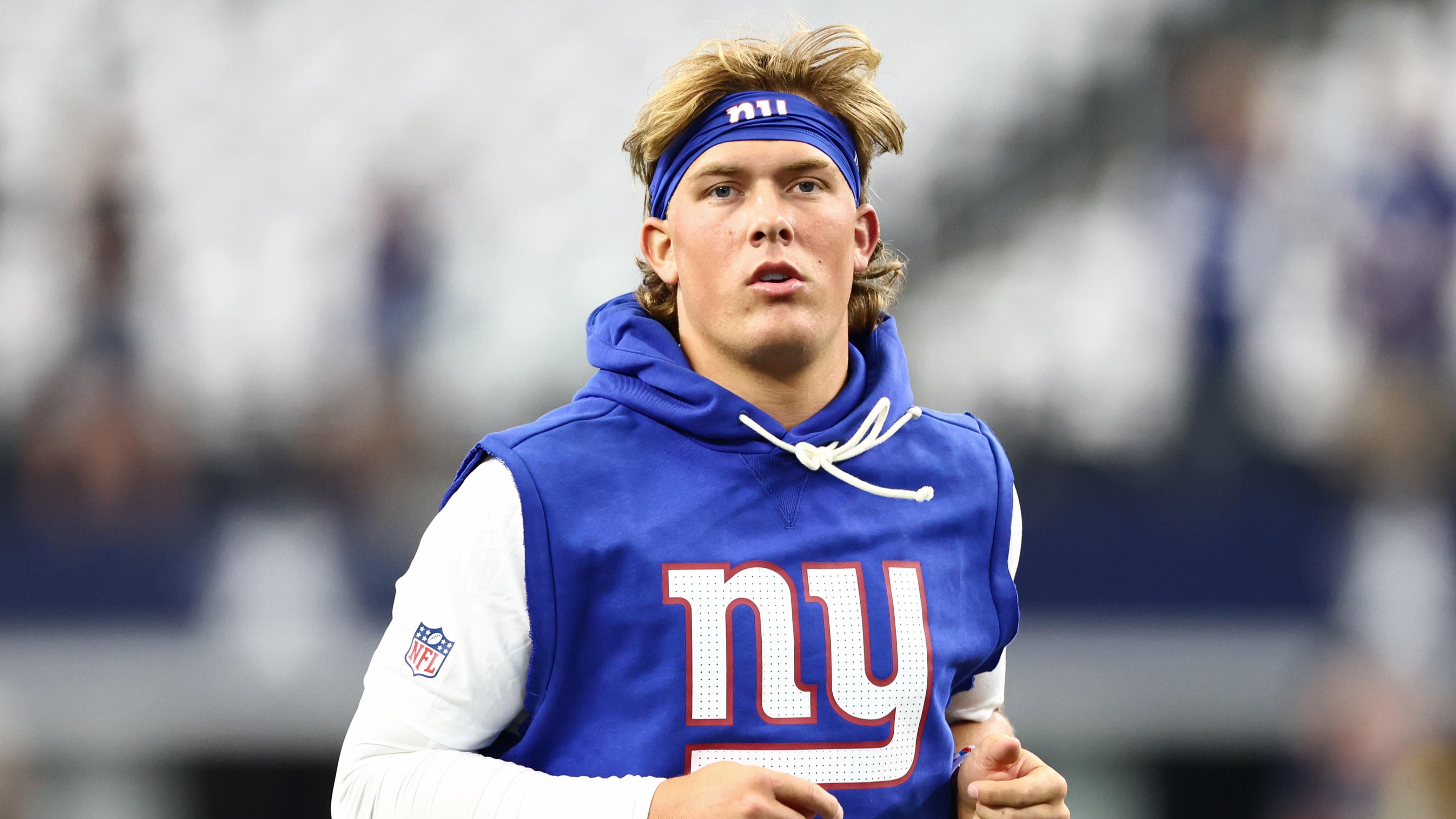 Jaxson Dart unfazed after being named Giants' starting QB: 'I don't really  feel pressure'