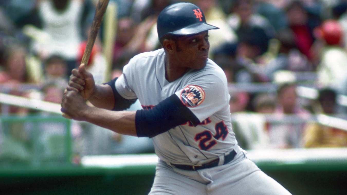 Mets Retire Willie Mays No 24 During Old Timers Day Ceremony   Mays Cropped 