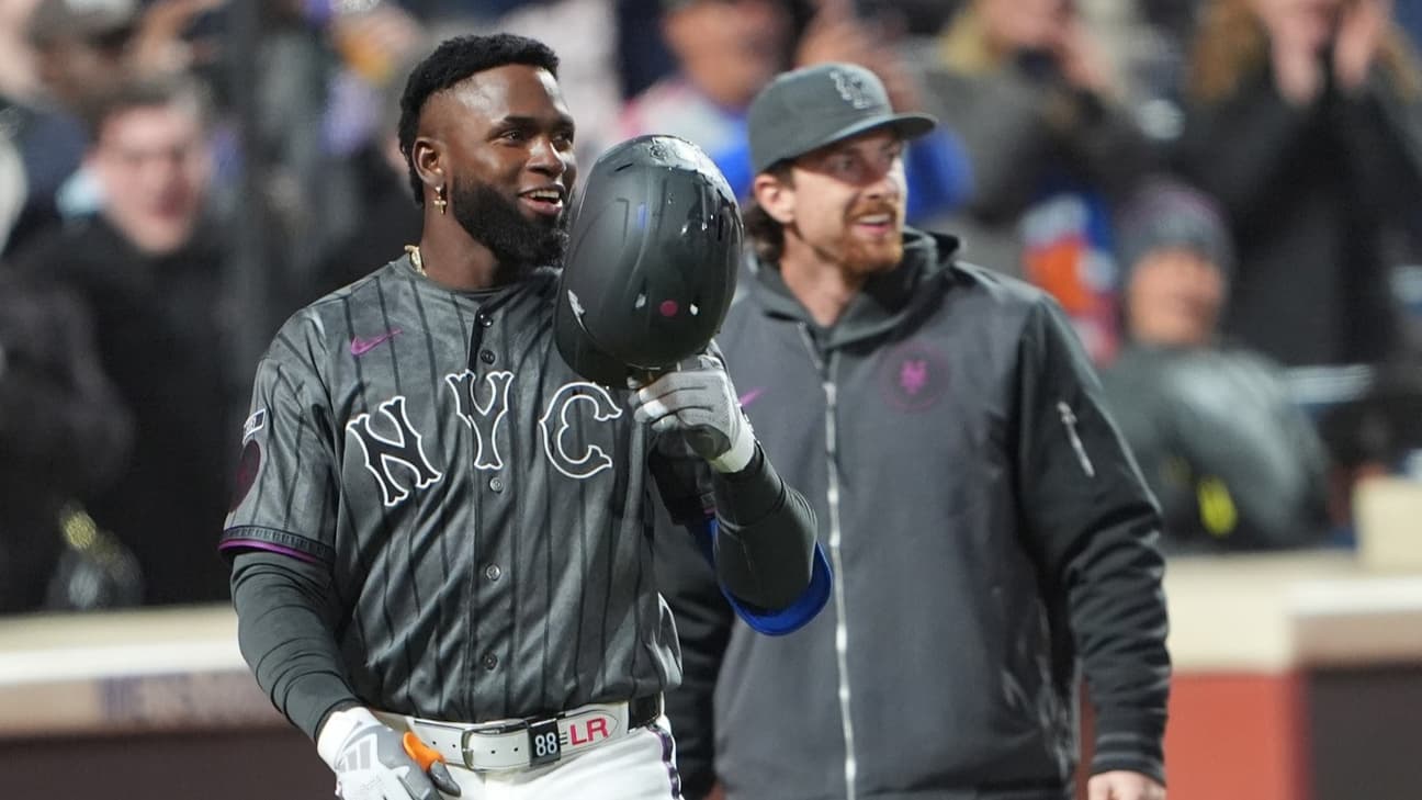 Mets providing Luis Robert Jr. an environment to have career transformation, and it's paying off early