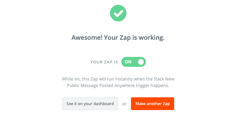 ENABLE THE ZAP!