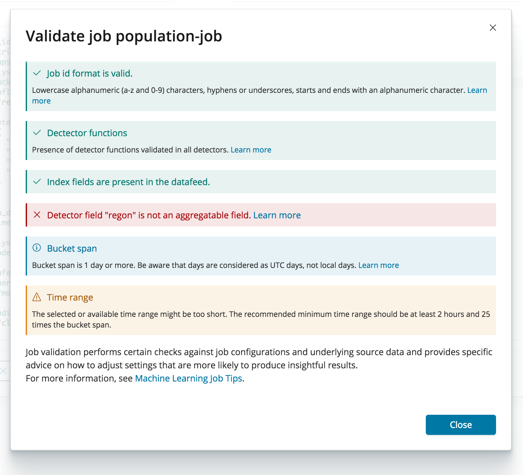 Job Validation