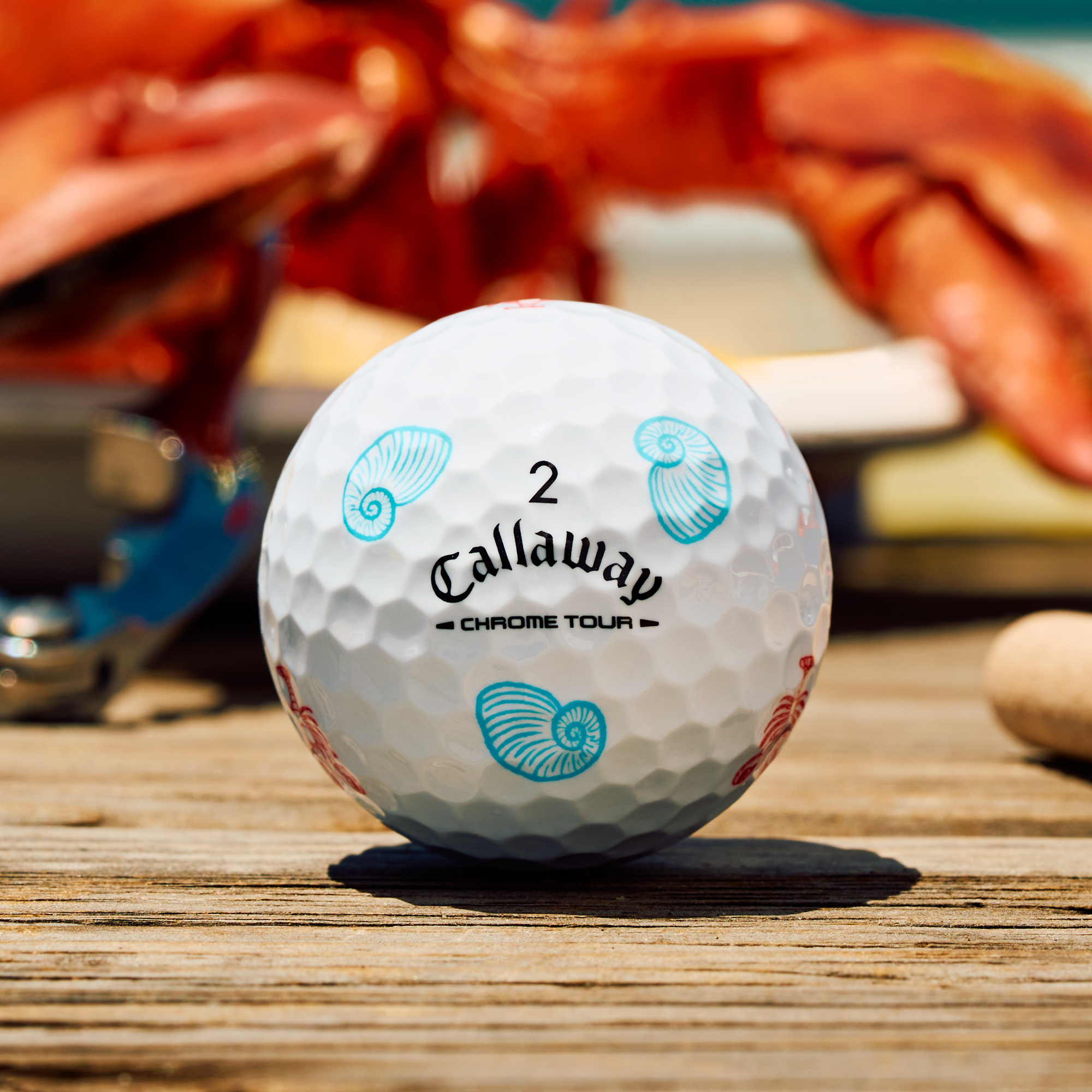 Chrome Tour Coastal Summer Golf Balls