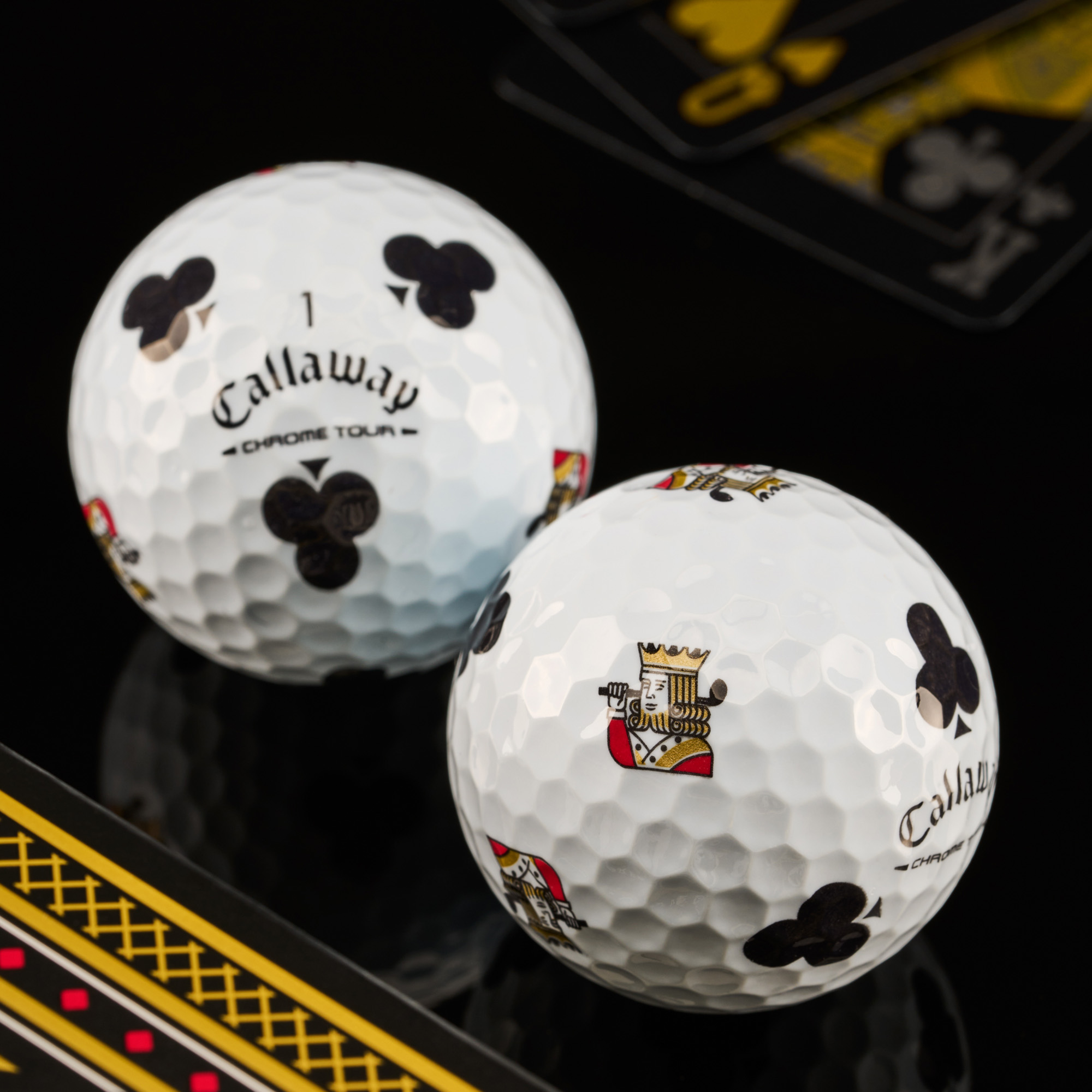 Chrome Tour Suits Golf Balls
