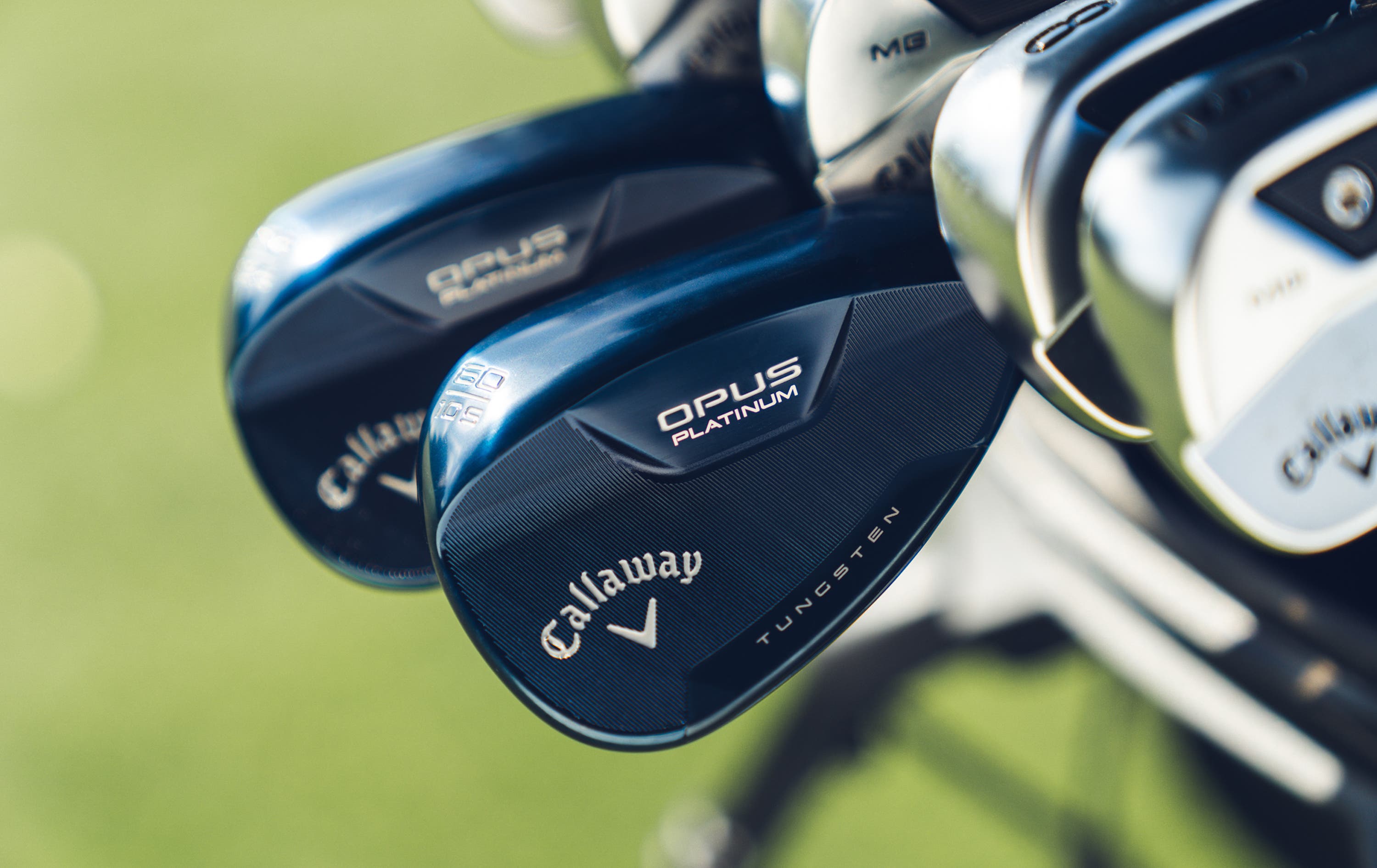 two blue opus wedges