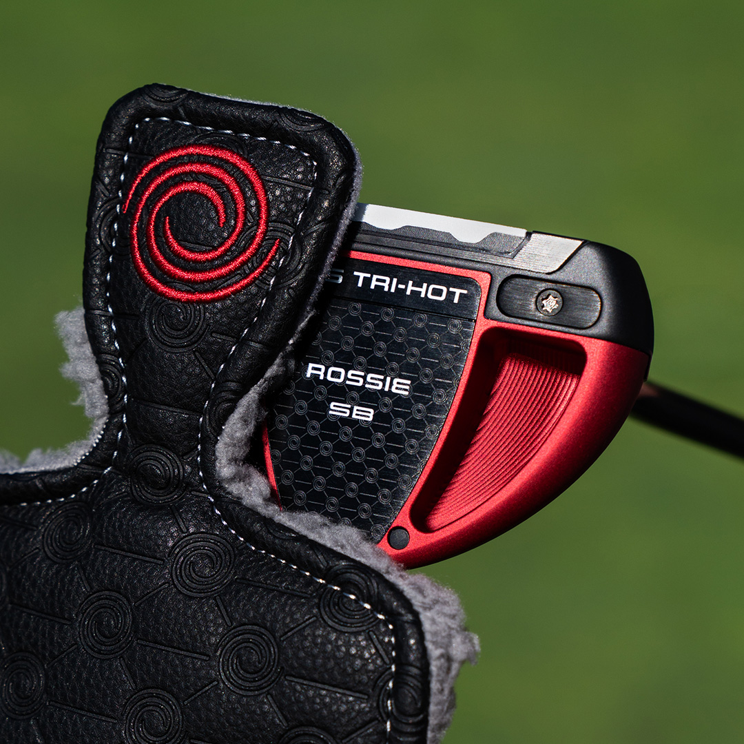 ODYSSEY TRI-HOT ロッシー　ヘッドカバー付き Square 2 Square TRI-HOT Rossie Single Bend Putter