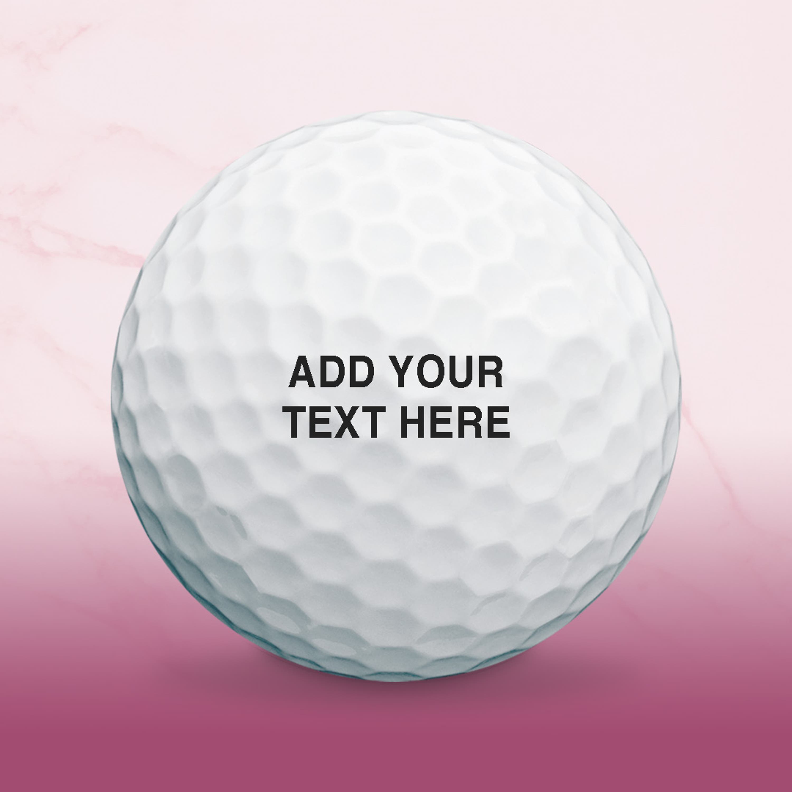 View: Free Golf Ball Personalization