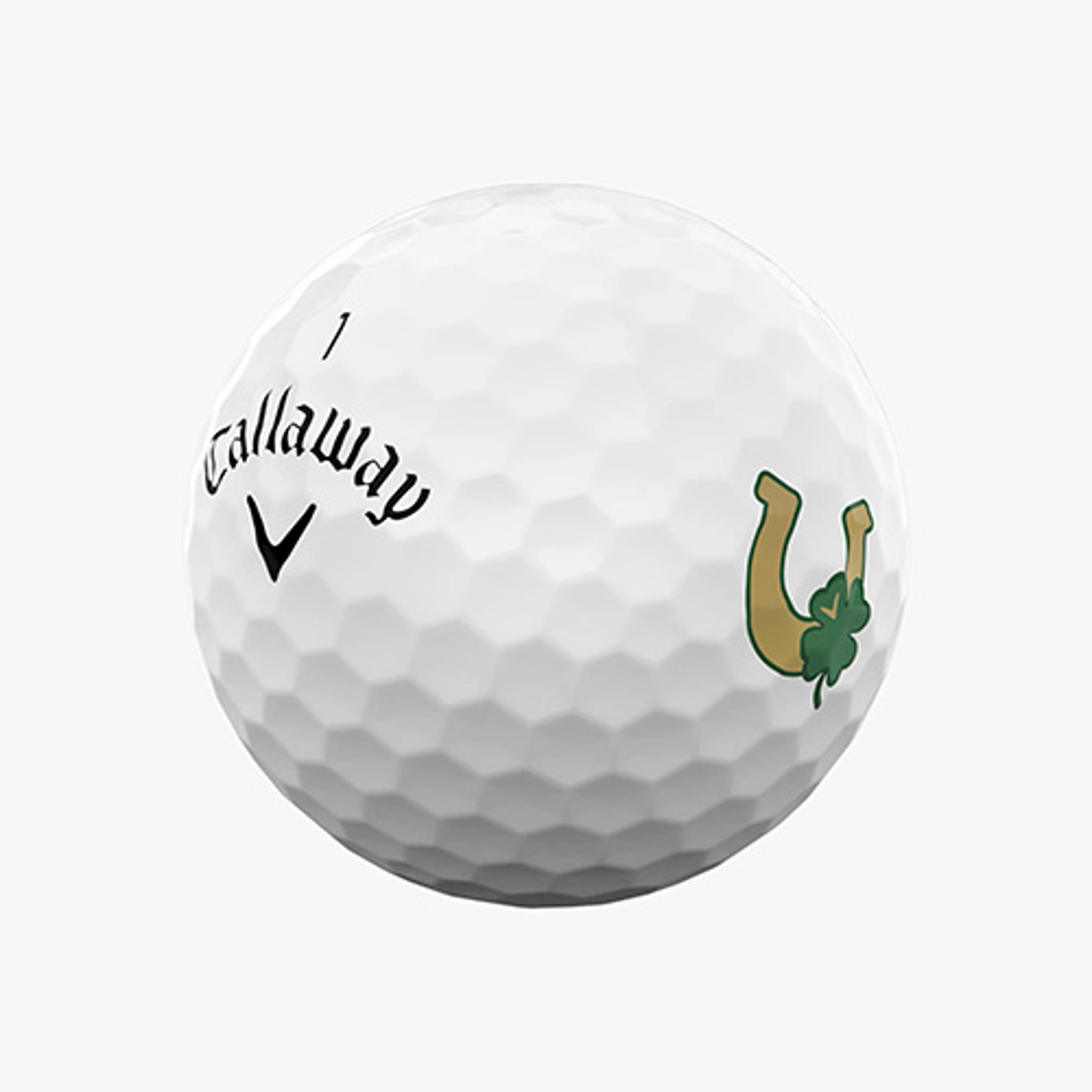 Lucky golf ball