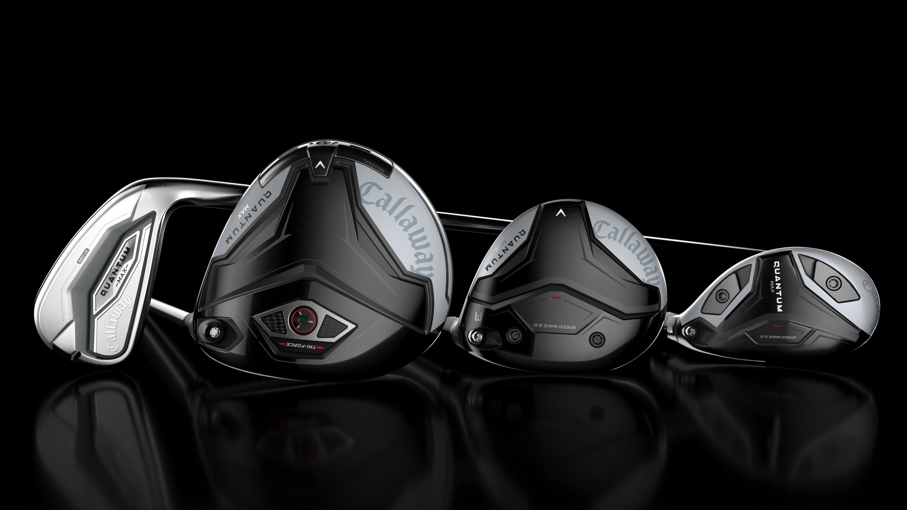 New Callaway Golf Quantum Drivers, Fairway Woods, Irons and Hybrids