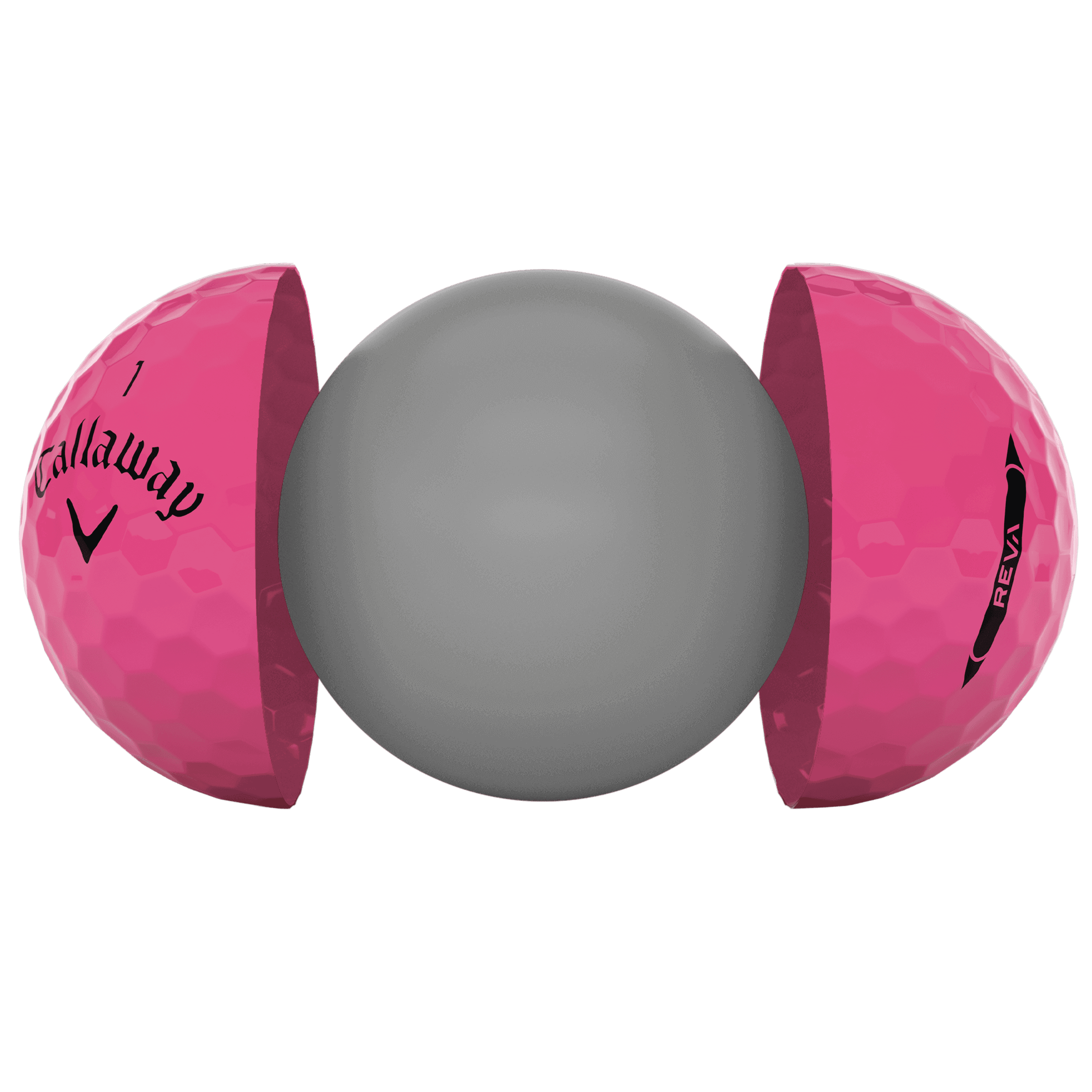 reva pink golf ball technology