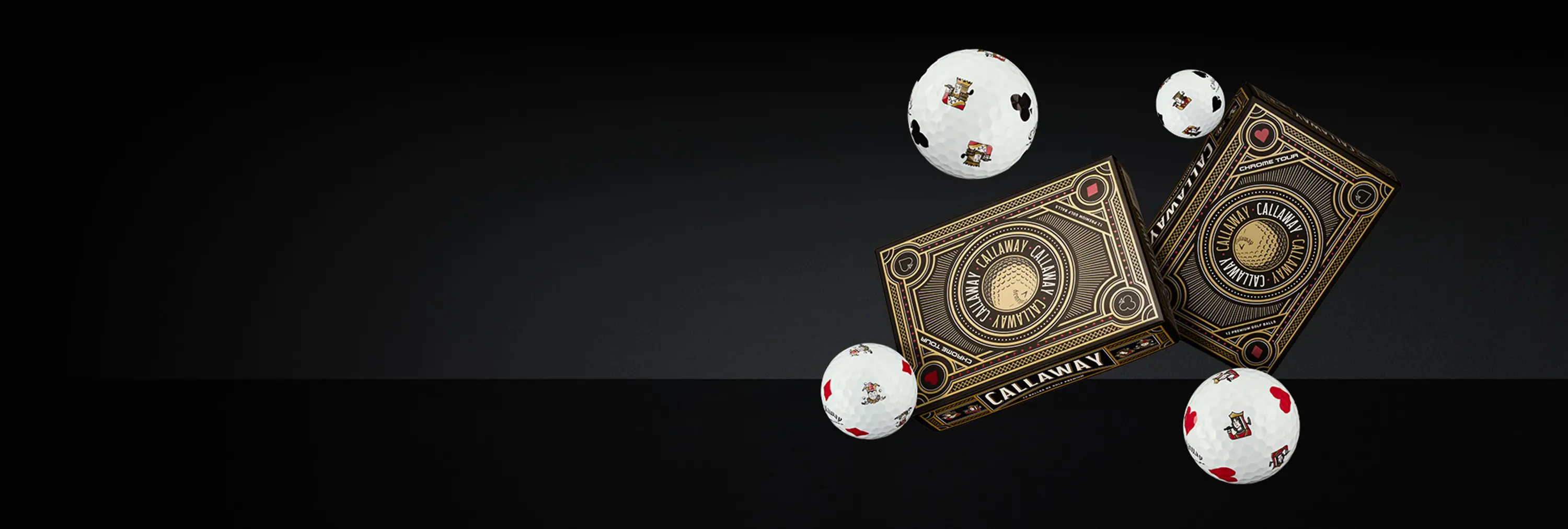 Chrome Tour Suits Golf Balls