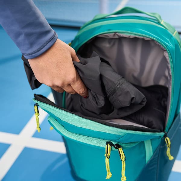 Large forward opening pocket