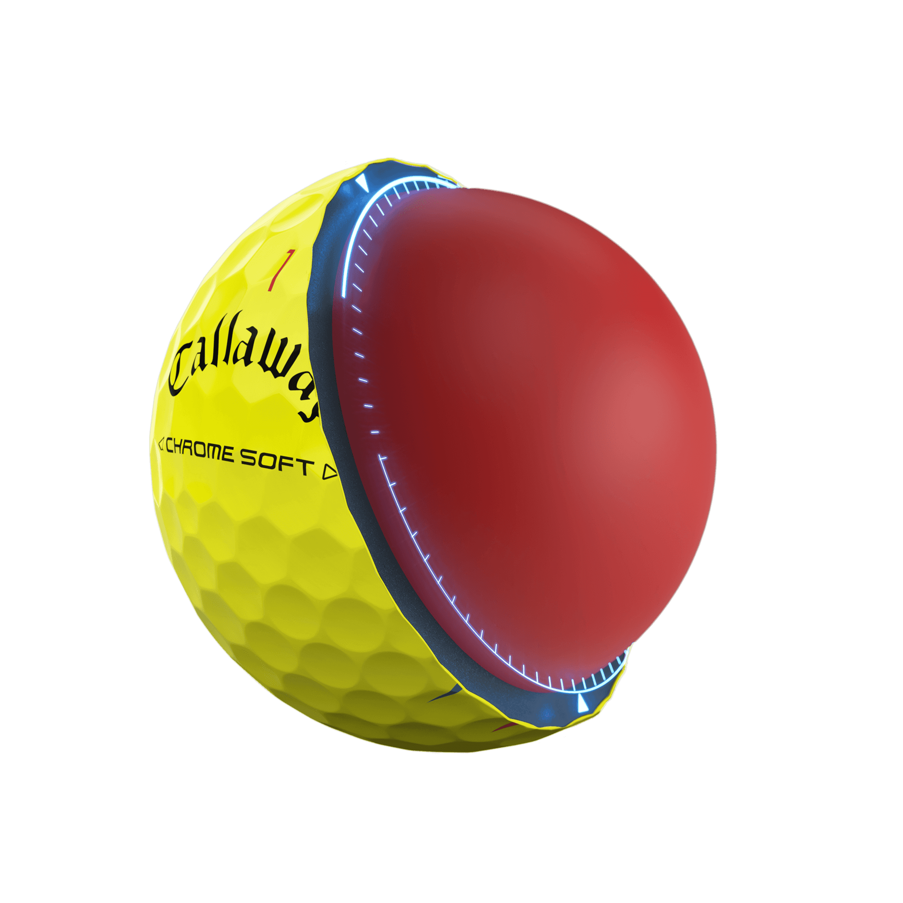 Chrome Soft Triple Track Yellow Golf Balls Chrome Soft Triple Track Yellow Golf Balls