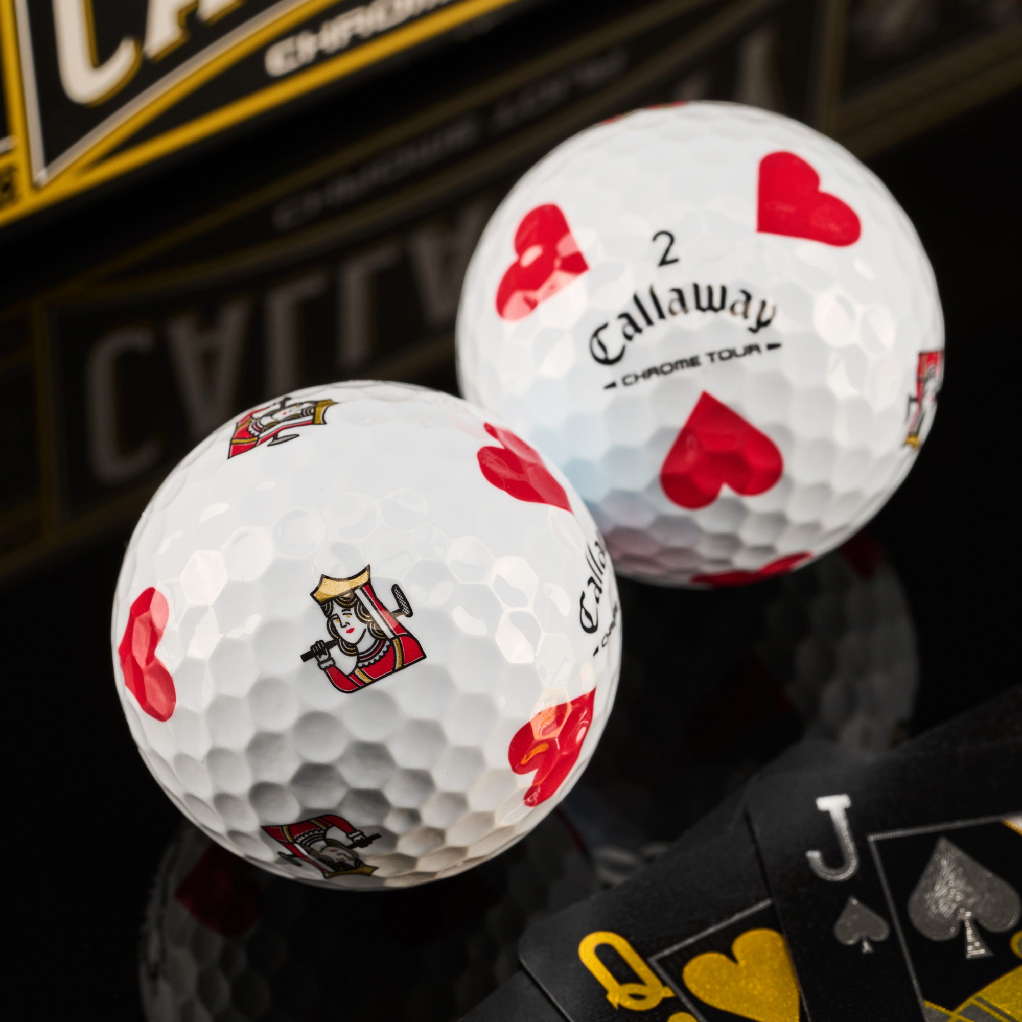 Chrome Tour Suits Golf Balls