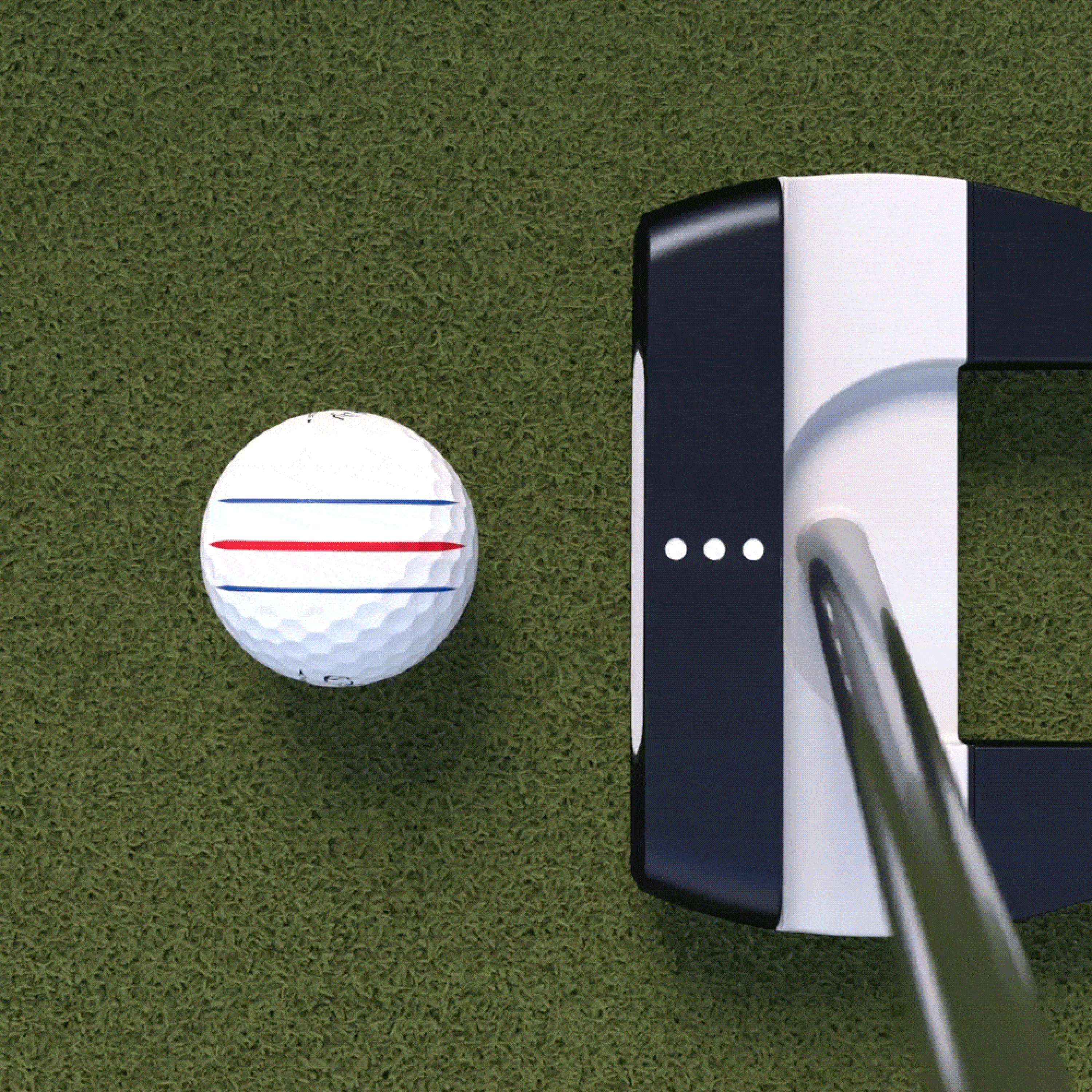 Triple Track Golf Balls