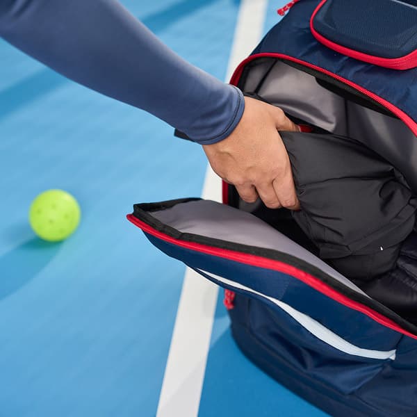 Large forward opening pocket