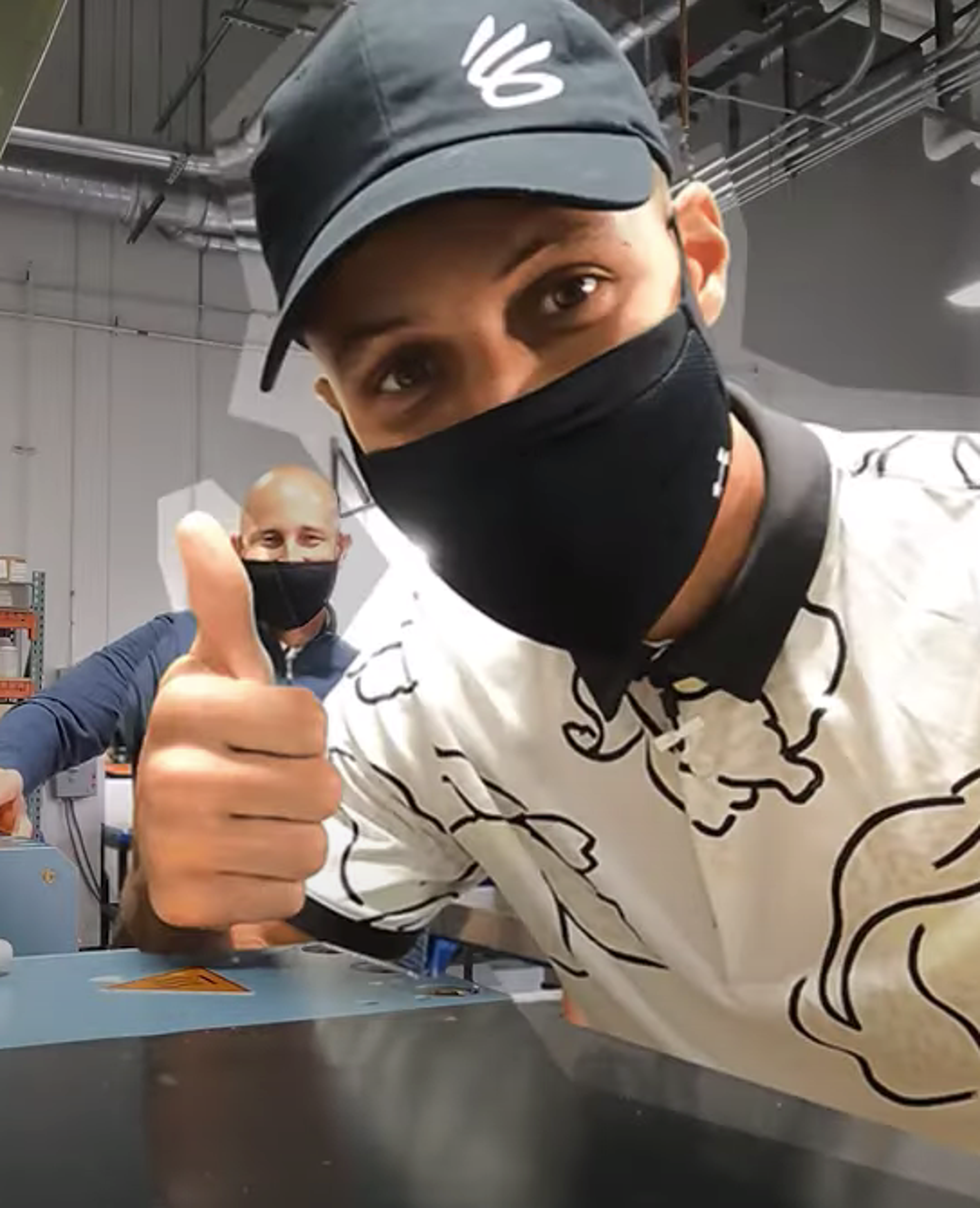 Stephen Curry goes Behind the Scenes at the Callaway's R&D Lab