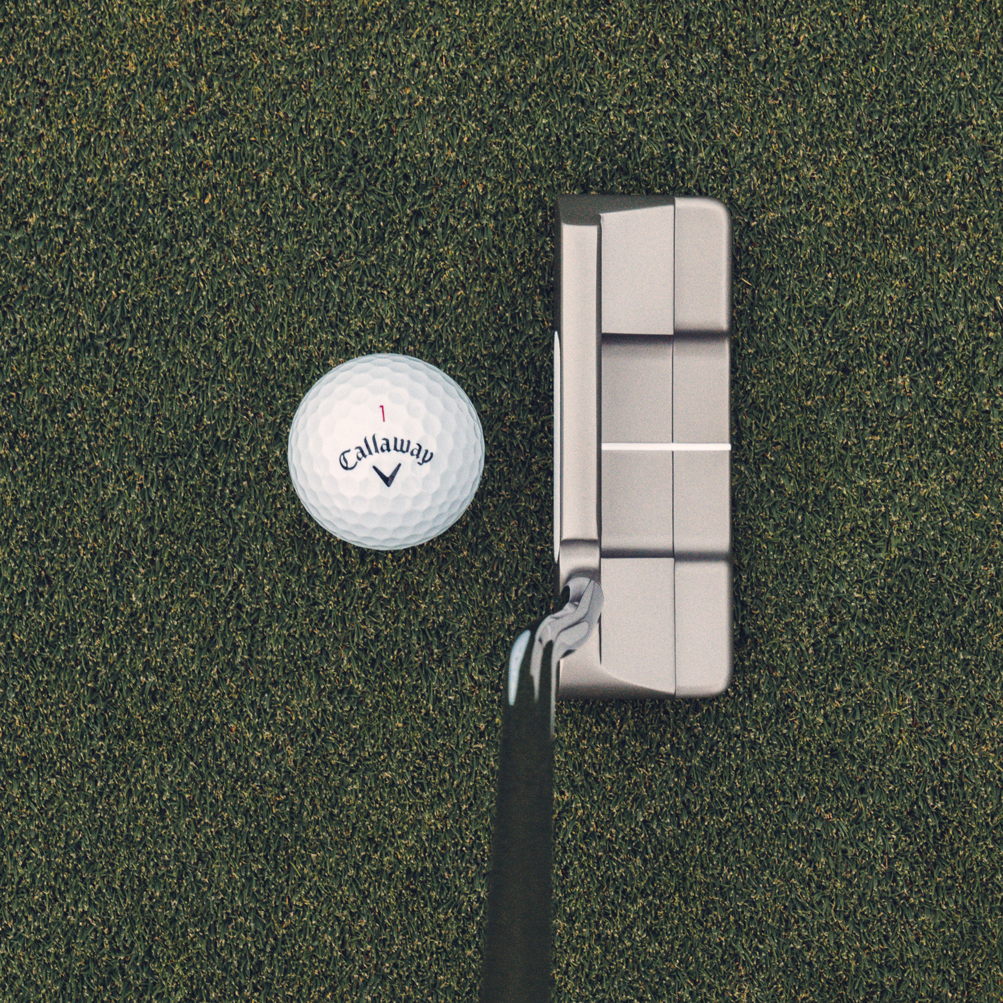 Ai-ONE Silver Double Wide DB Putter
