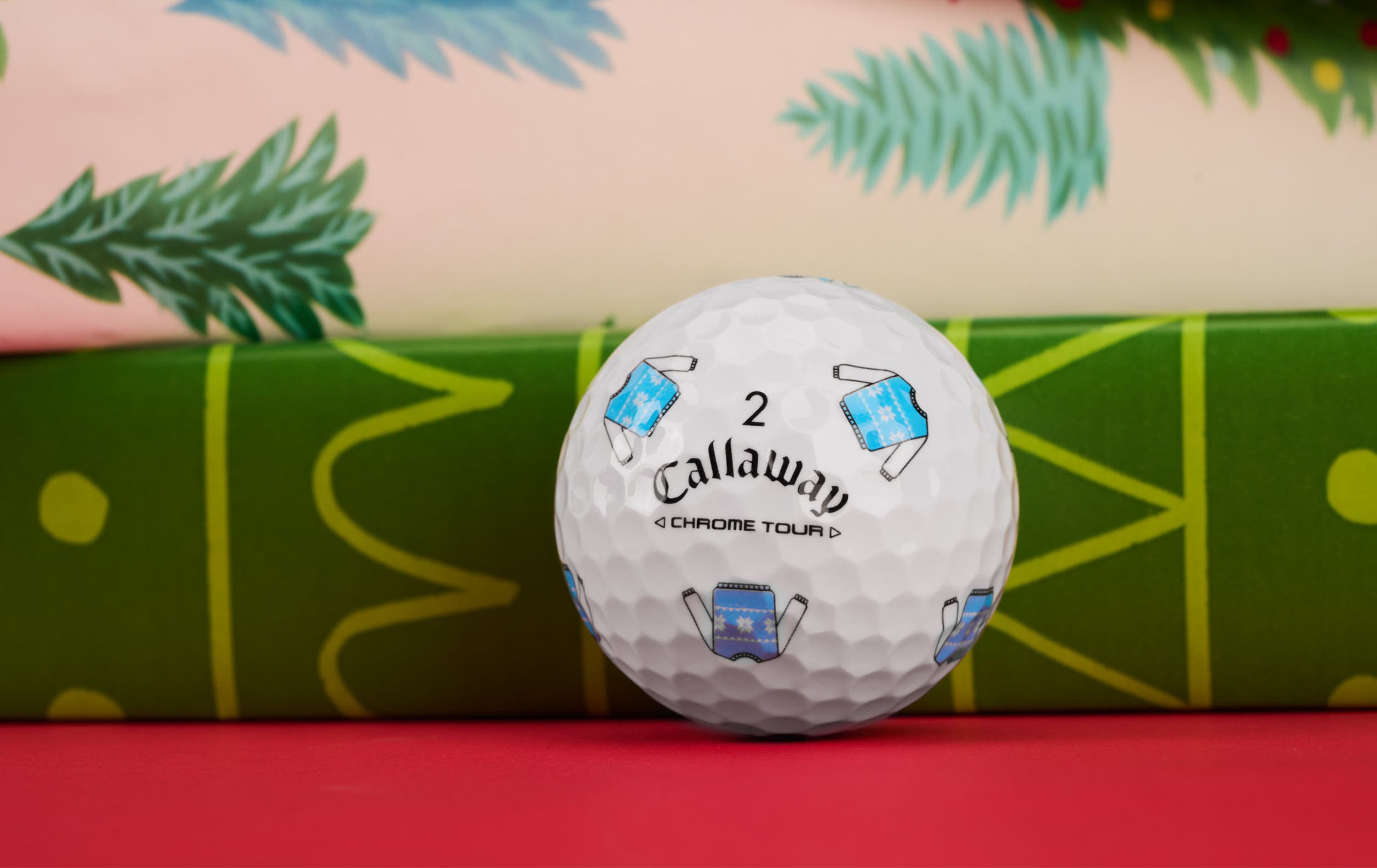 Chrome Tour Ugly Sweater Golf Balls