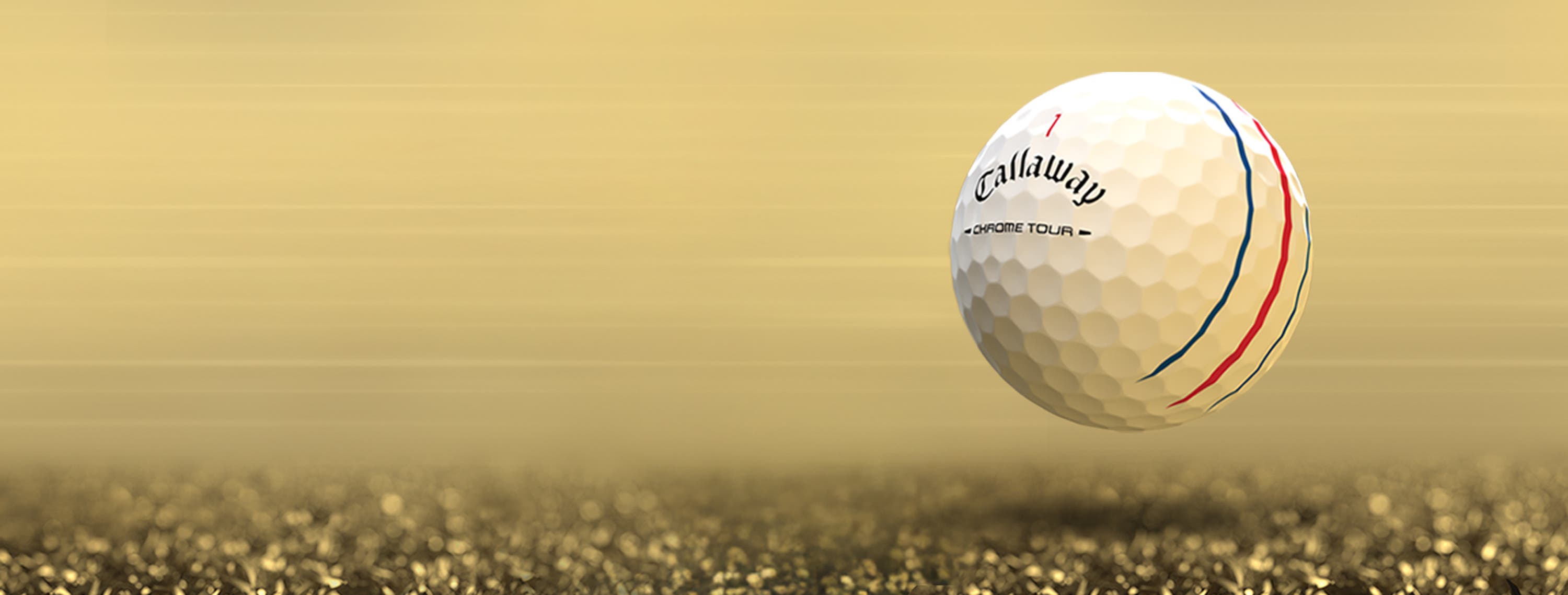 New Chrome Tour Golf Ball