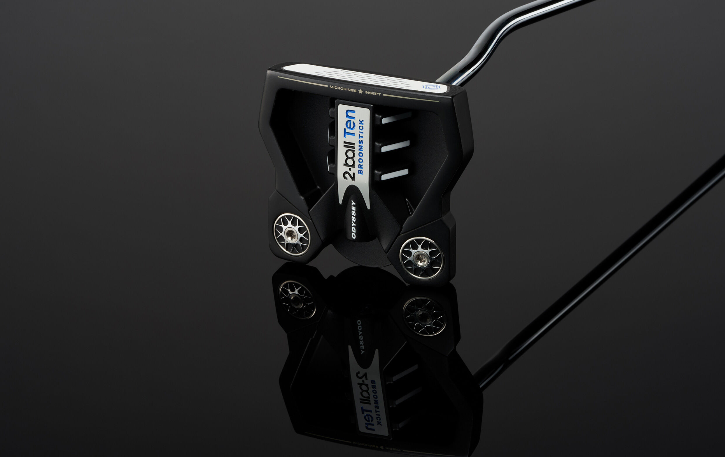 Callaway Golf - 2ボール テン ブルームスティック 2BALL TEN BROOMSTICK Odyssey Golf 2-Ball Ten Broomstick Lined Putter - Golfballs.com