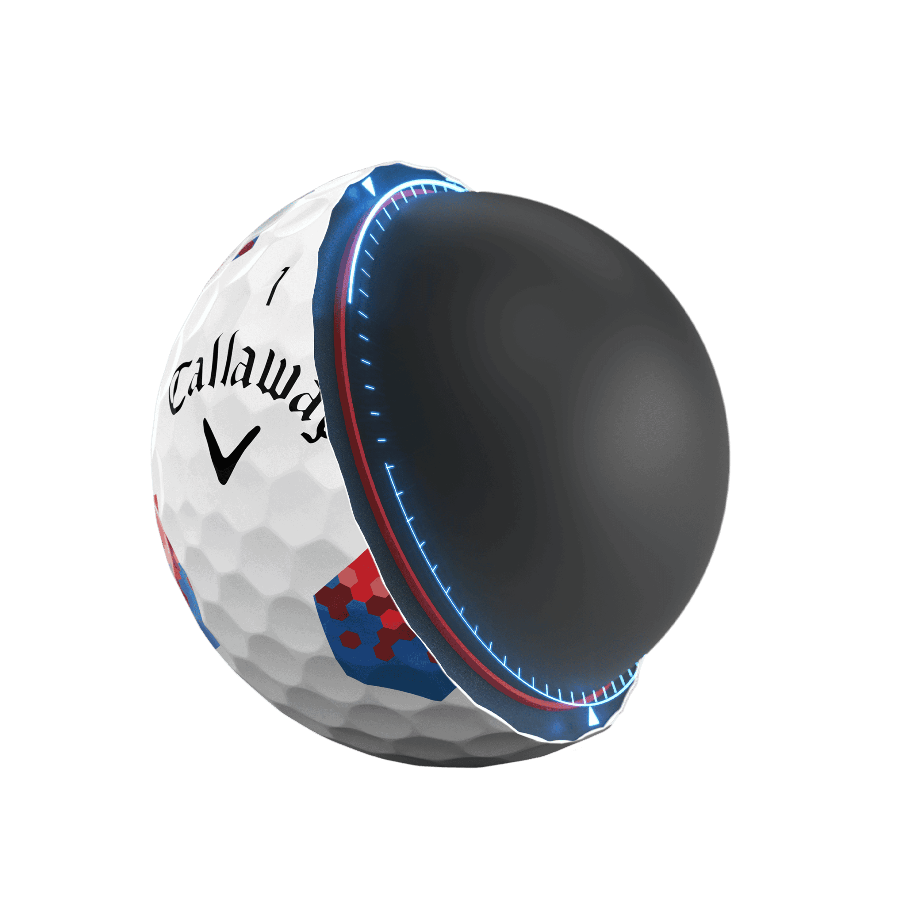 Chrome Tour X TruTrack White Golf Balls features and benefits