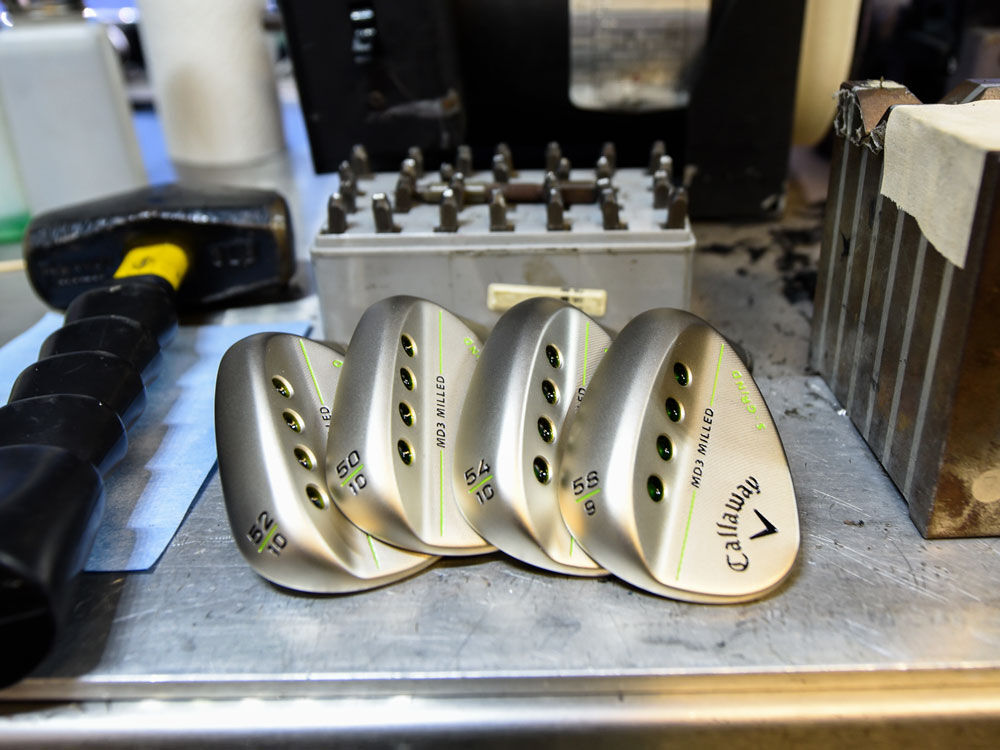 Callaway Golf MD3 Milled Gold Nickel Wedges | Callaway Golf