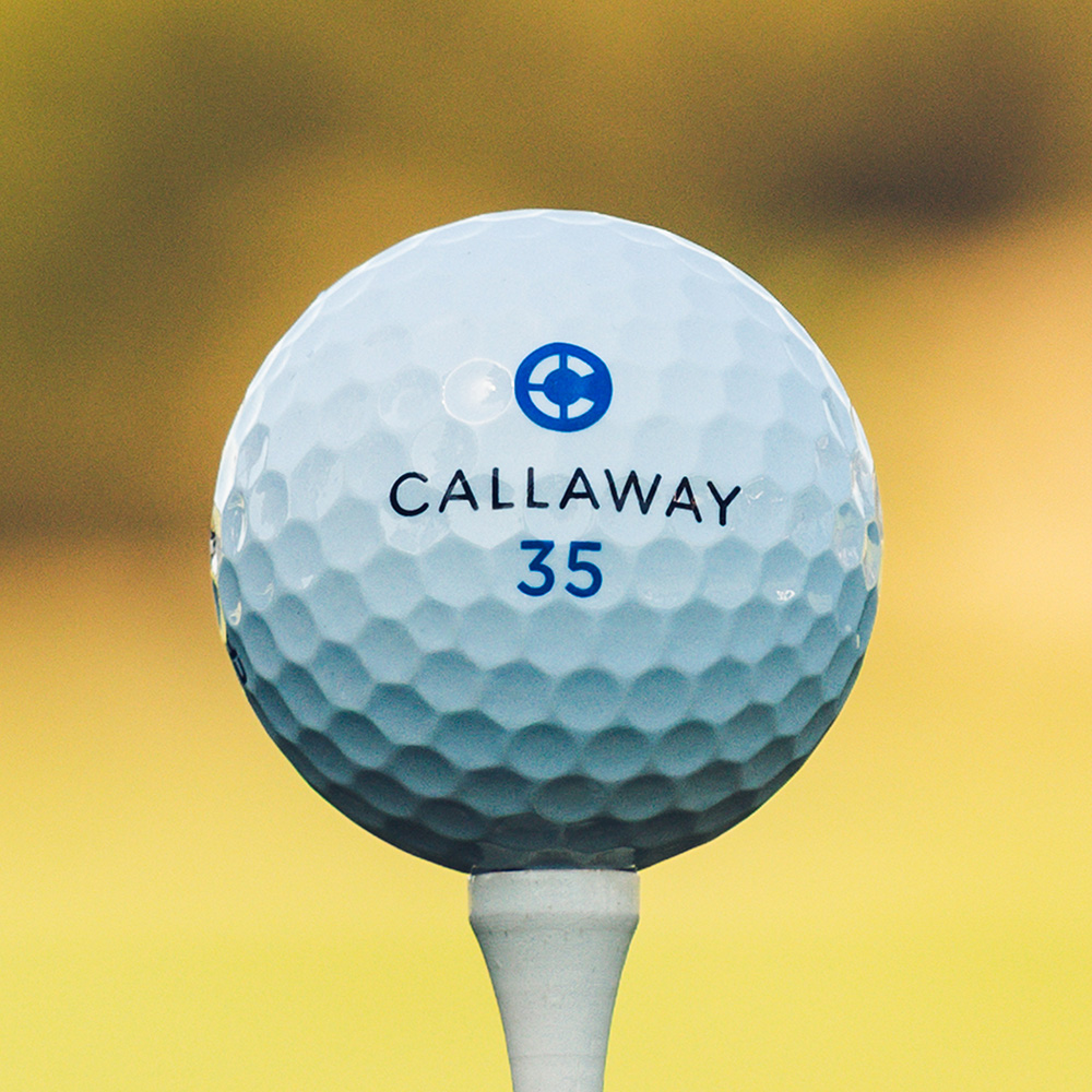 Chrome Tour Retro Golf Balls
