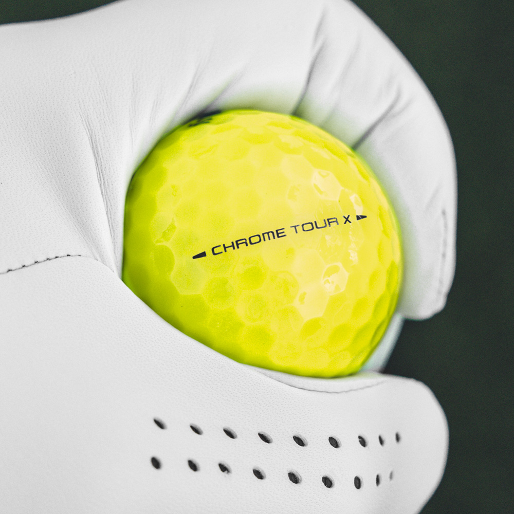 Chrome Tour X Yellow Golf Balls