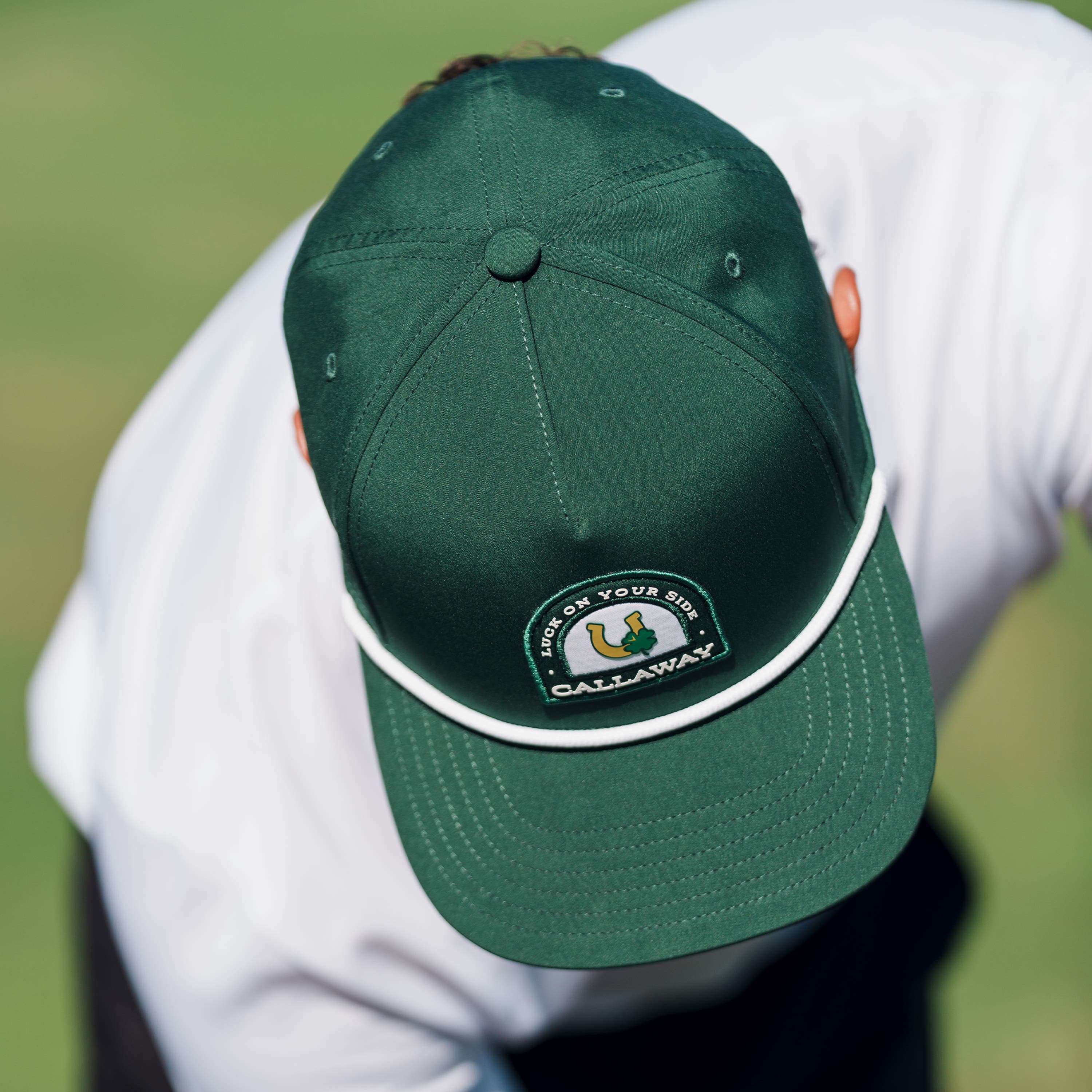 Callaway Performance Golf Cap - White - Lucky Collection Callaway Performance Golf Cap - White - Lucky Collection