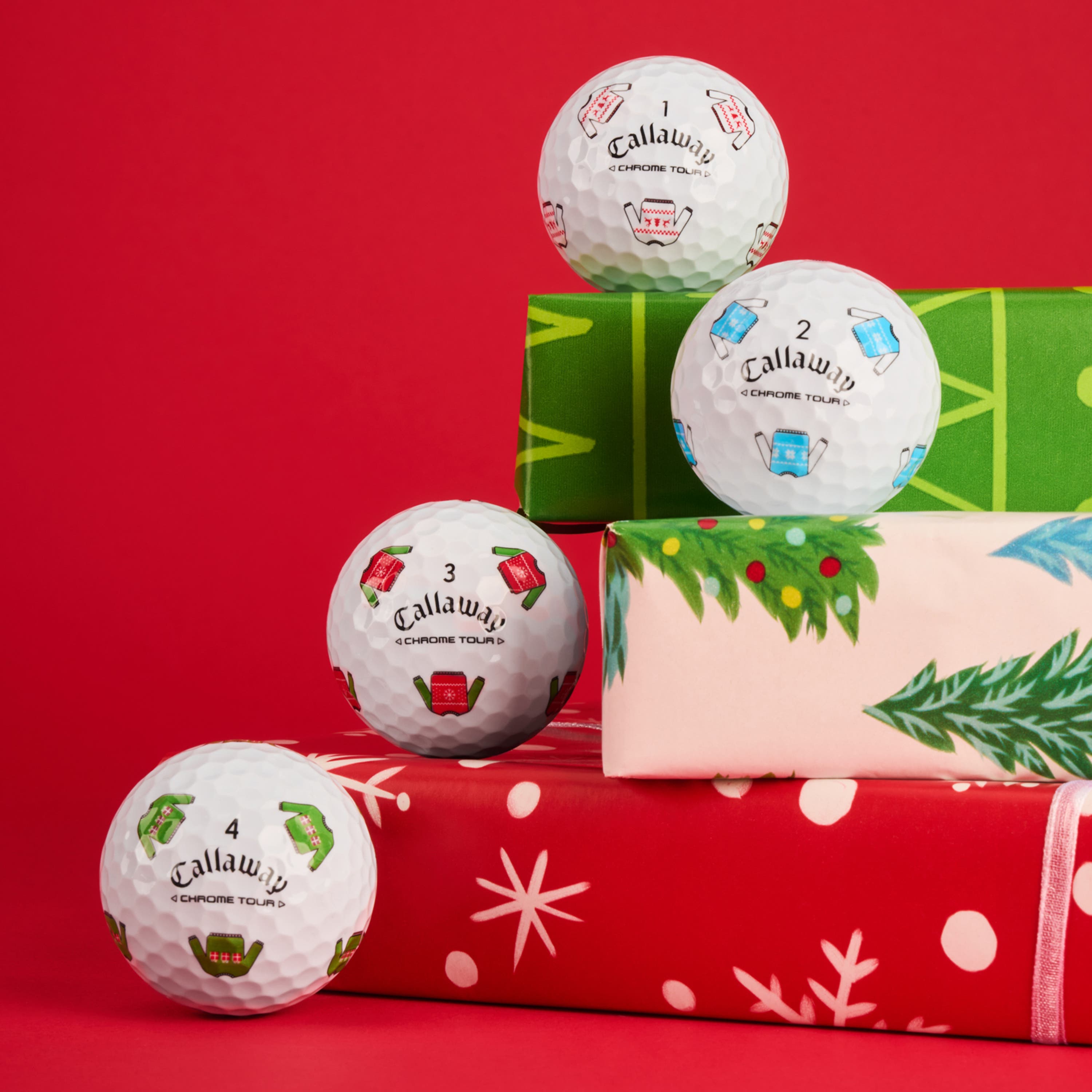 View: Ugly Sweater Limited Edition Golf Balls